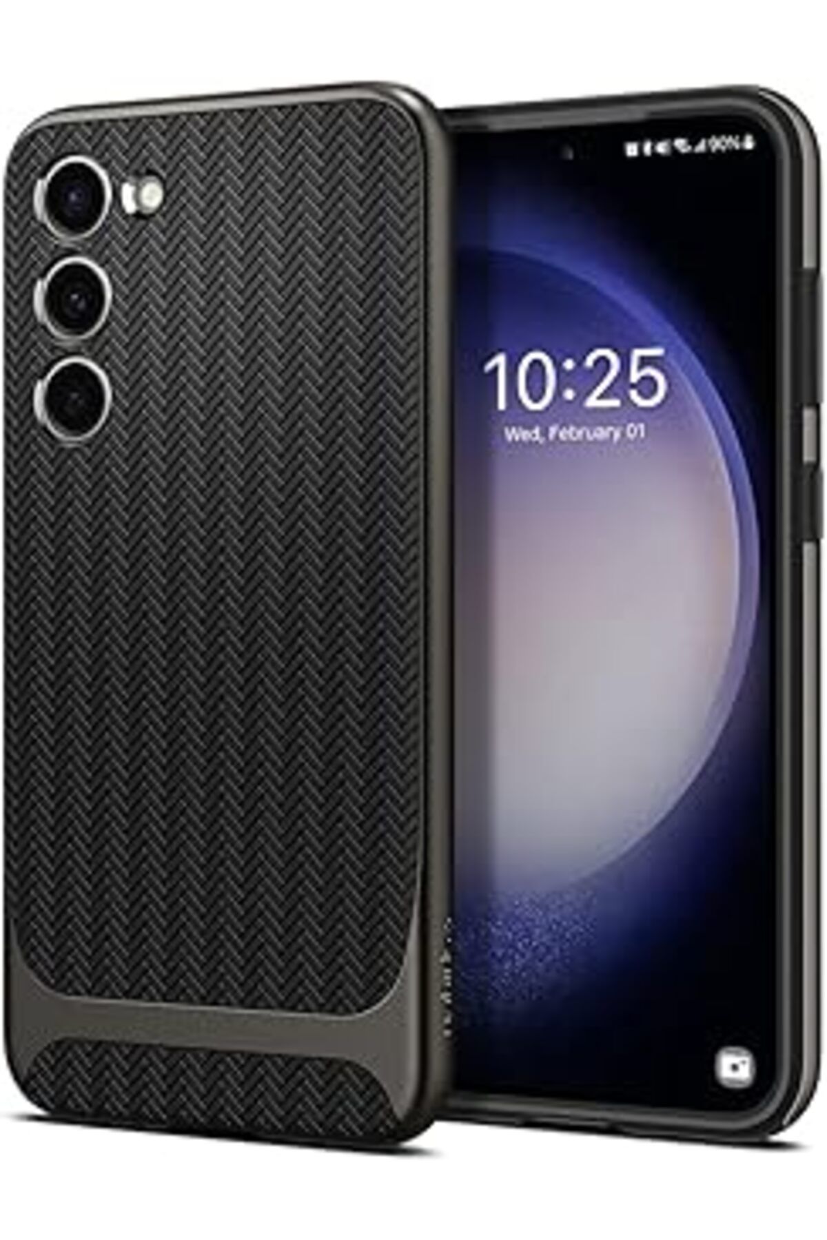 NZM TİCARET Spigen Galaxy S23 Plus Kılıf Neo Hybrid Gunmetal - Acs05675