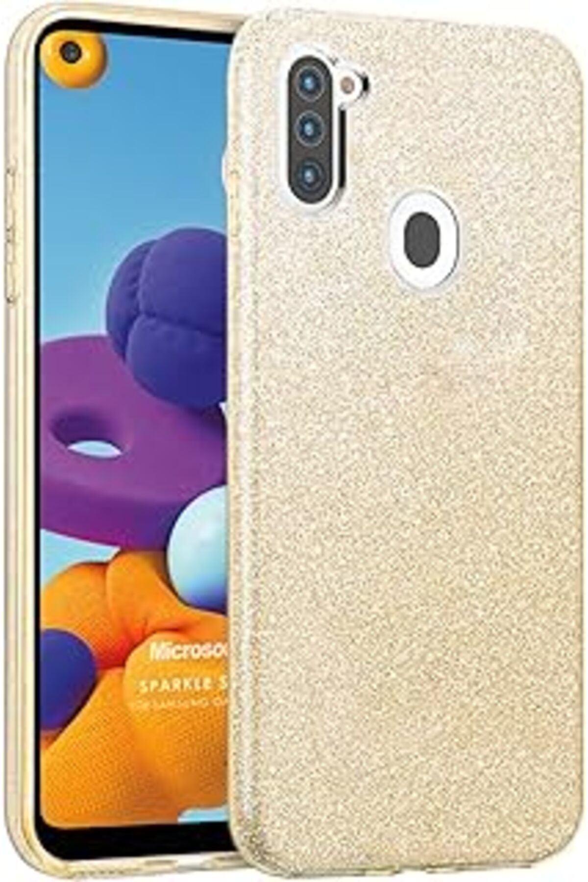 nerede bulurum Galaxy M11 Kılıf Sparkle Shiny