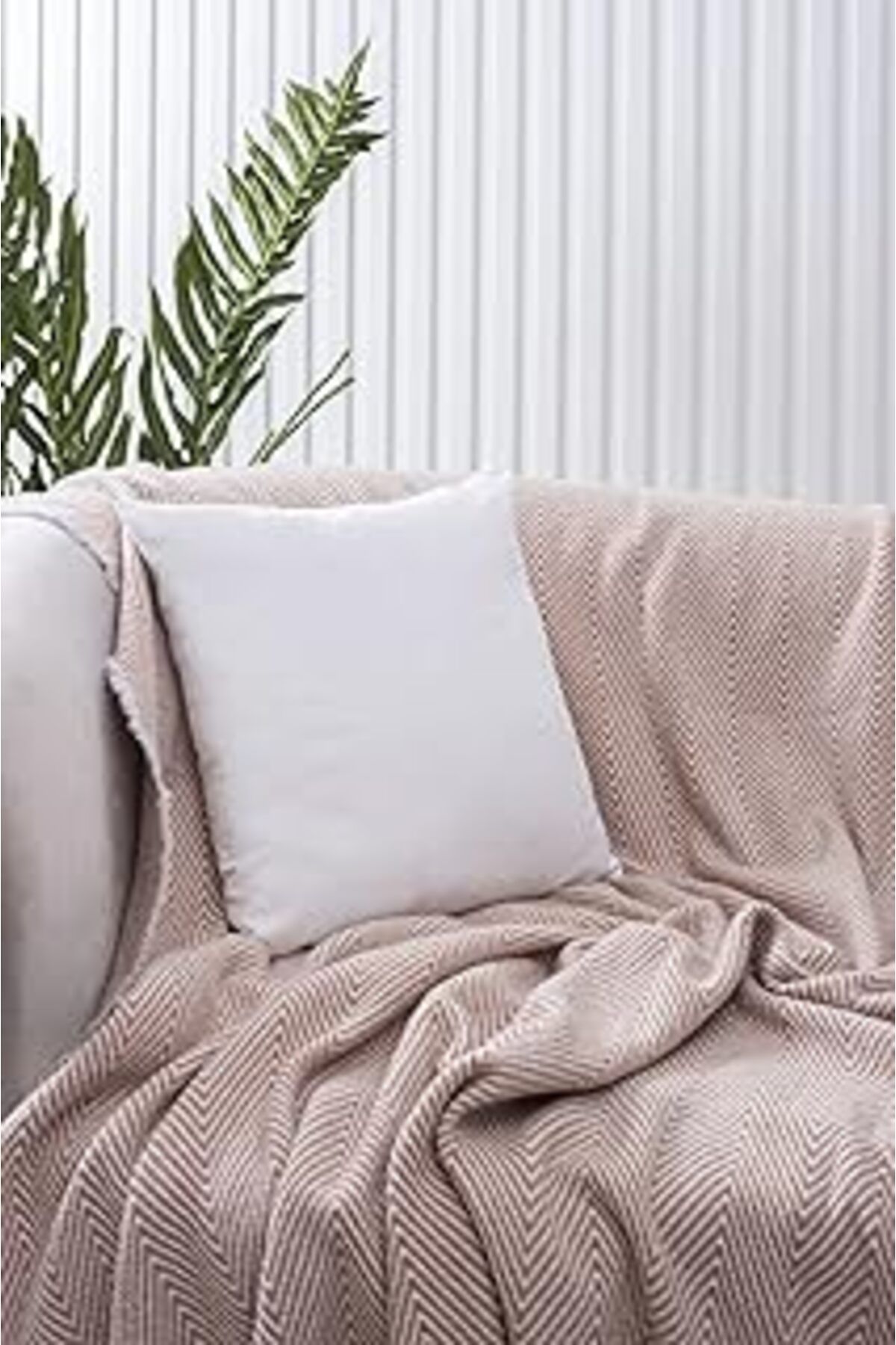 ShopZum Özsay Home Beyaz Sade Panorama Kırlent Kılıfı Çok Farklı Renk Seçeneğiyle, 30 X 50