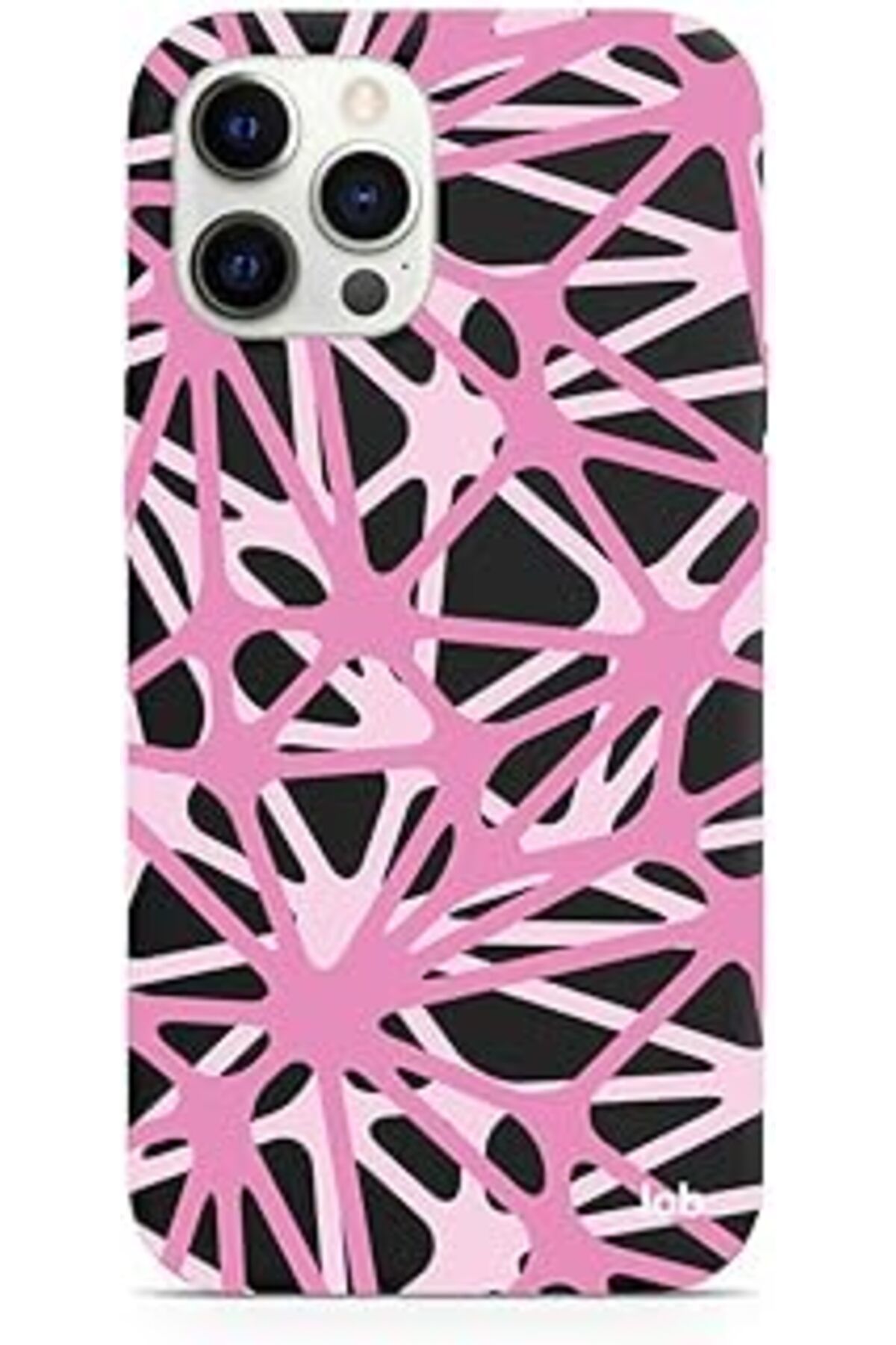 NZM TİCARET Caseslab Iphone 12 Pro Max Siyah Silikon Telefon Kılıfı - All Conted Pink