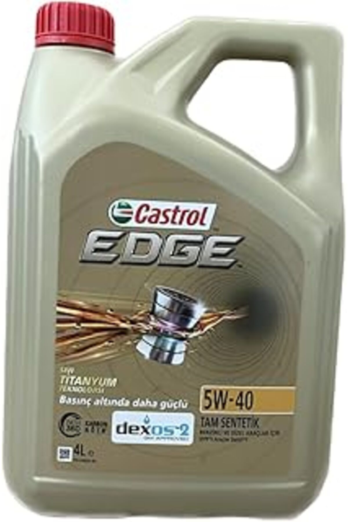 NZM TİCARET Castrol Edge Titanium Fst 5W/40 4 Lt Tam Sentetik Motor Yağı