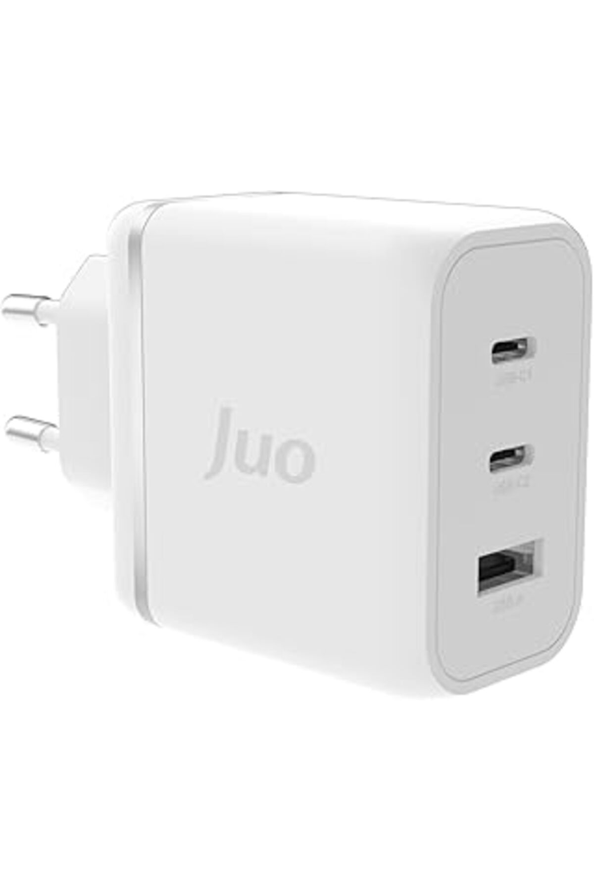 NZM TİCARET Juo 65W Usb-C + Usb-A 3 Portlu Gan Şarj Aleti Iphone & Macbook & Notebook Type-C Hızlı Şarj Cihazı