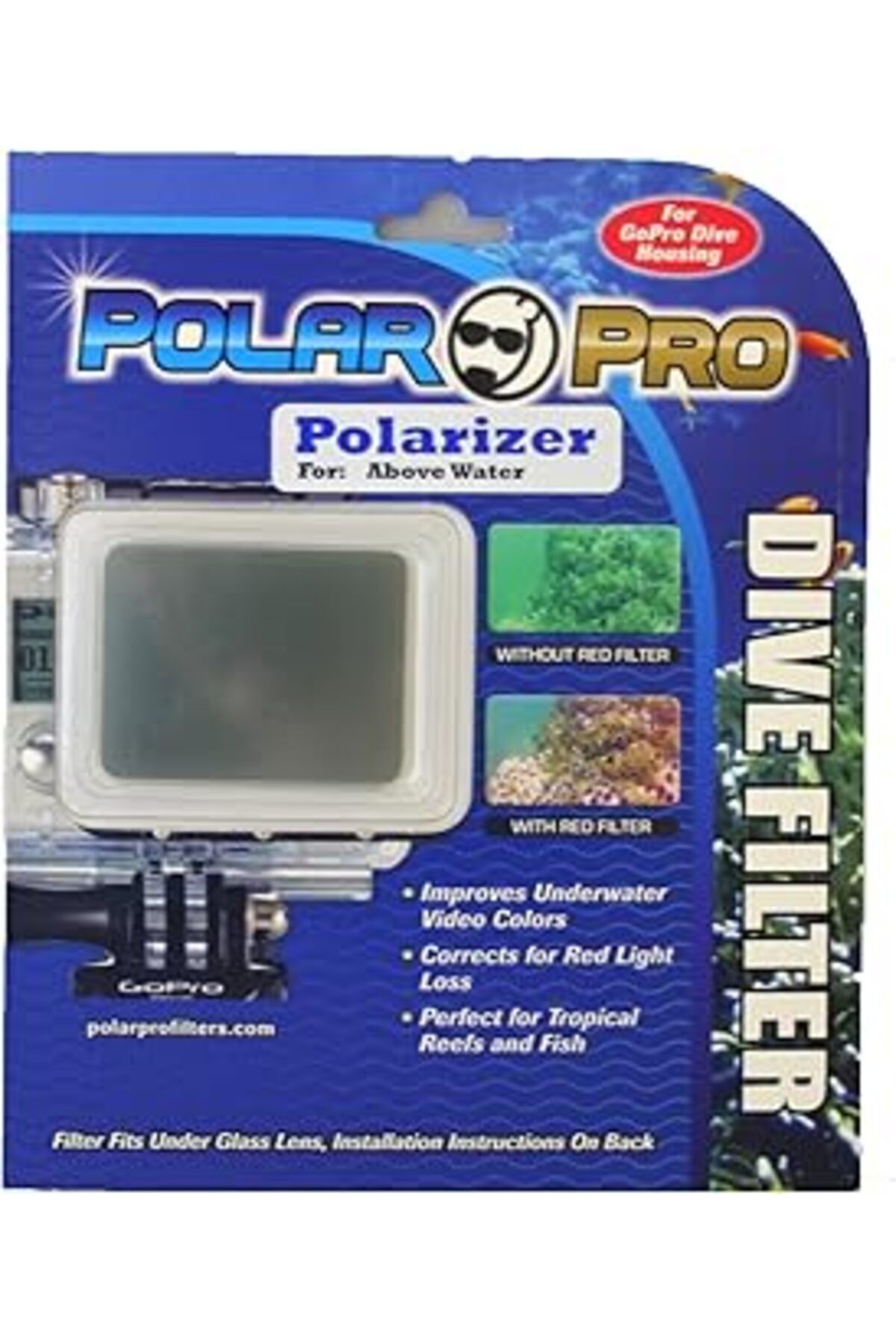 NZM TİCARET Polarpro Polarize Dive Housing 60Mt Filtre