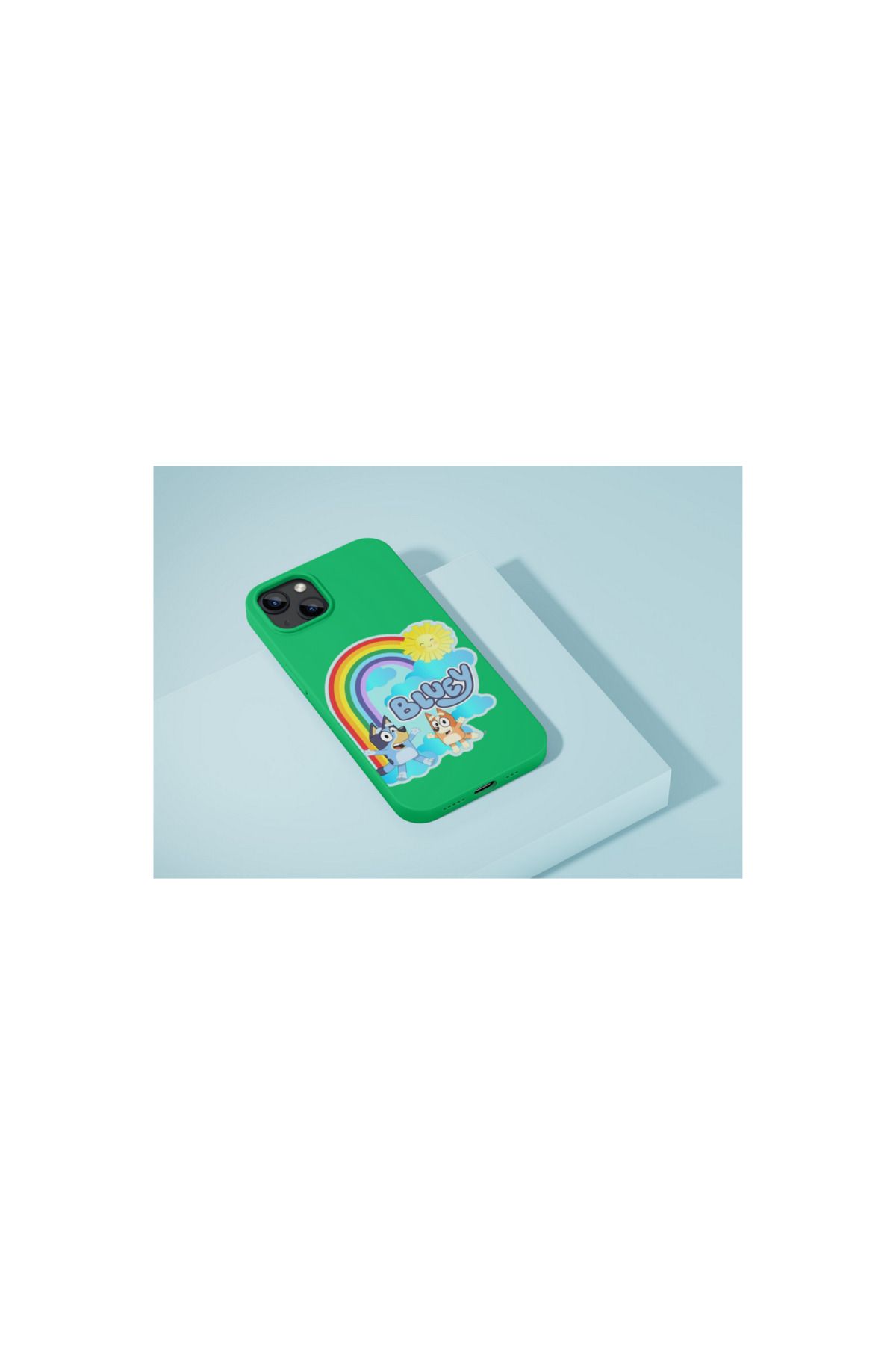 SOFTCASE BLUEY Iphone Tüm Modellere Uyumlu Kılıf Iphone 6,7,8,x,11,12,13,14,15,16 Plus