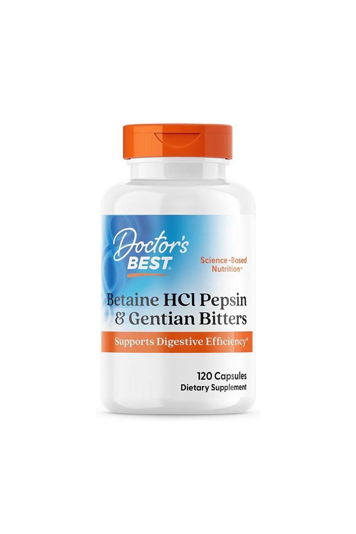 Dr.Best Betai.nee HCL Pepsin & Gentian Bitters, 120 Kapsül.usa versiyon.dmmedicine'den