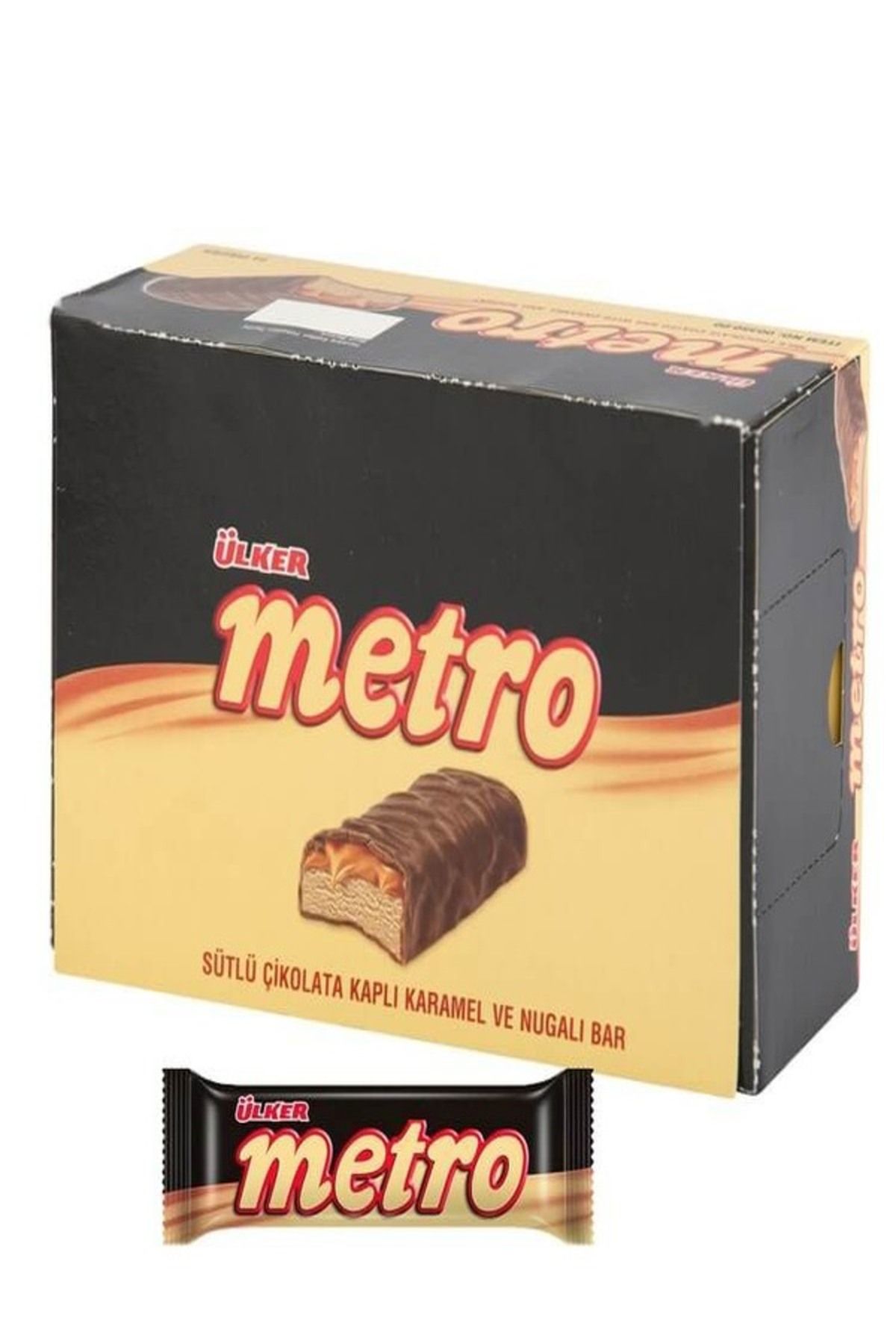 Ülker ÜLKER METRO ÇİKOLATA KAPLAMALI BAR 24X36GR