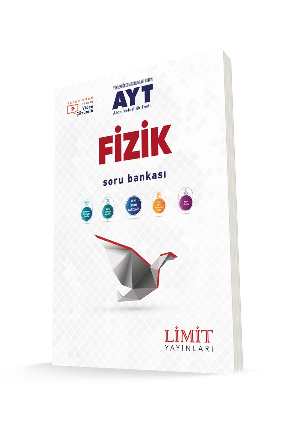 Limit Yayınları 2024 - 2025 Müfredat Yeni Nesil AYT FİZİK SORU BANKASI