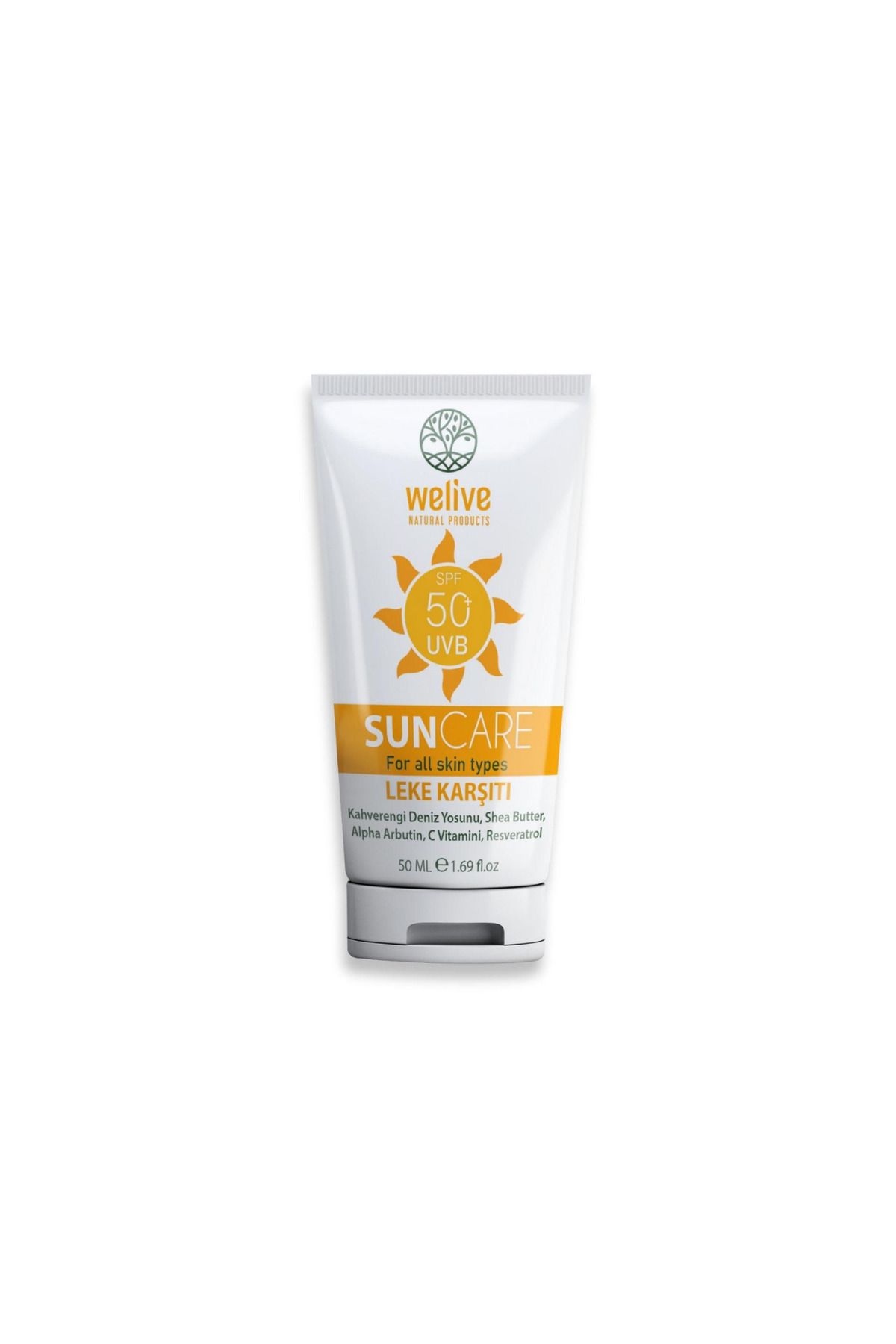 Welive-Sun Cream - Sun Care Anti-blemish, 50 Ml 3