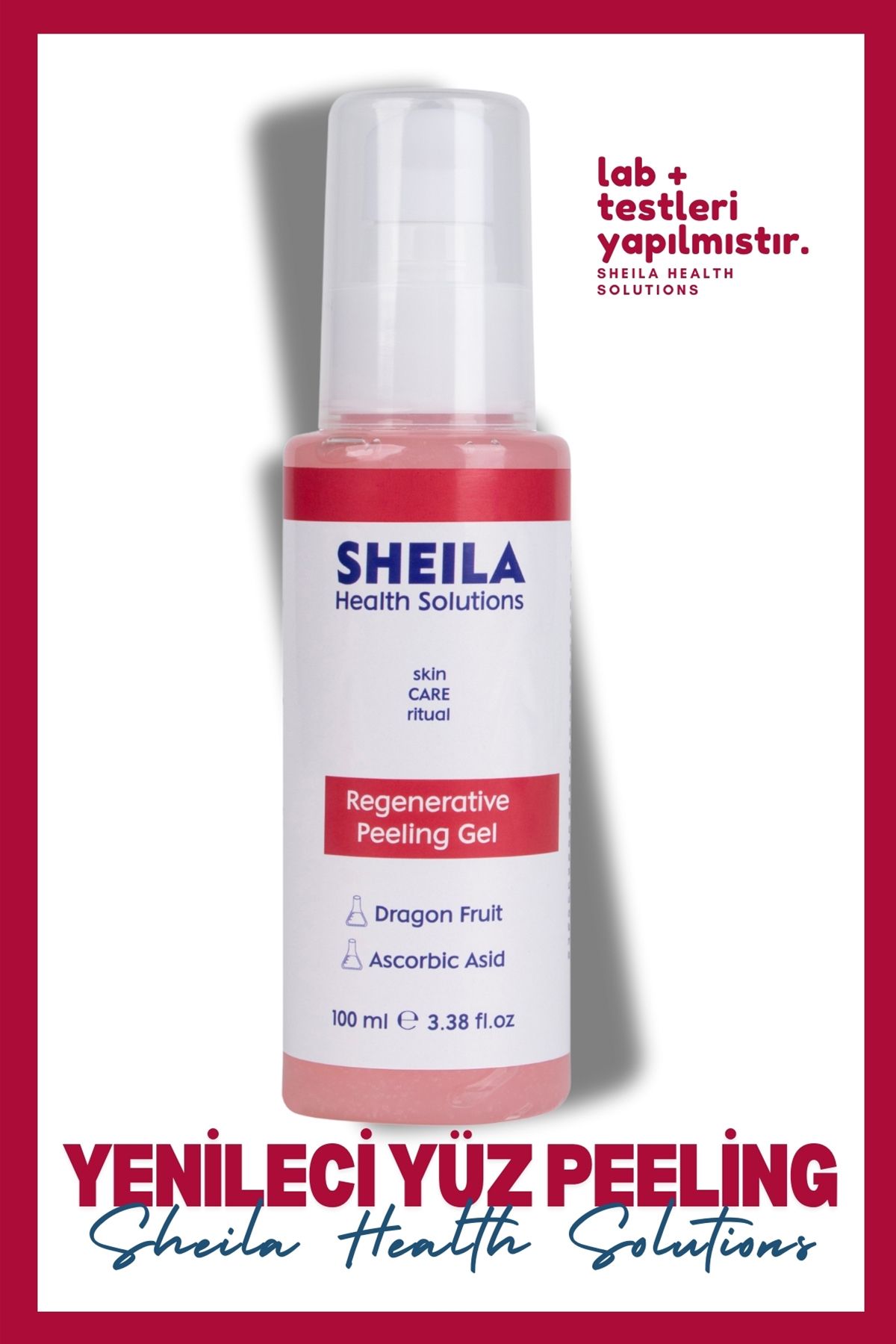 Sheila Health Solutions Dragon Fruit Yenileyici Yüz Peeling 100 ML