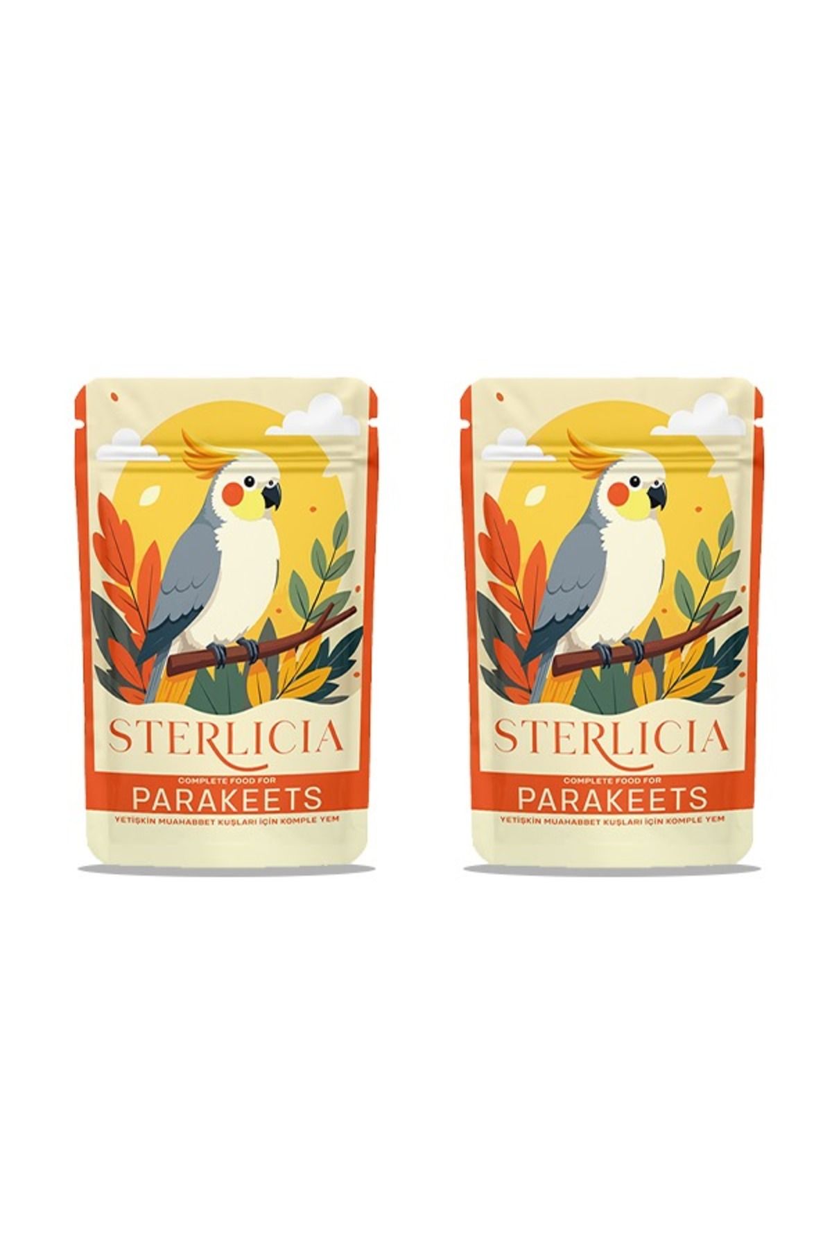 STERLİCİA Sultan Ve Cennet Papağını Yemi 400 G X 2 Adet