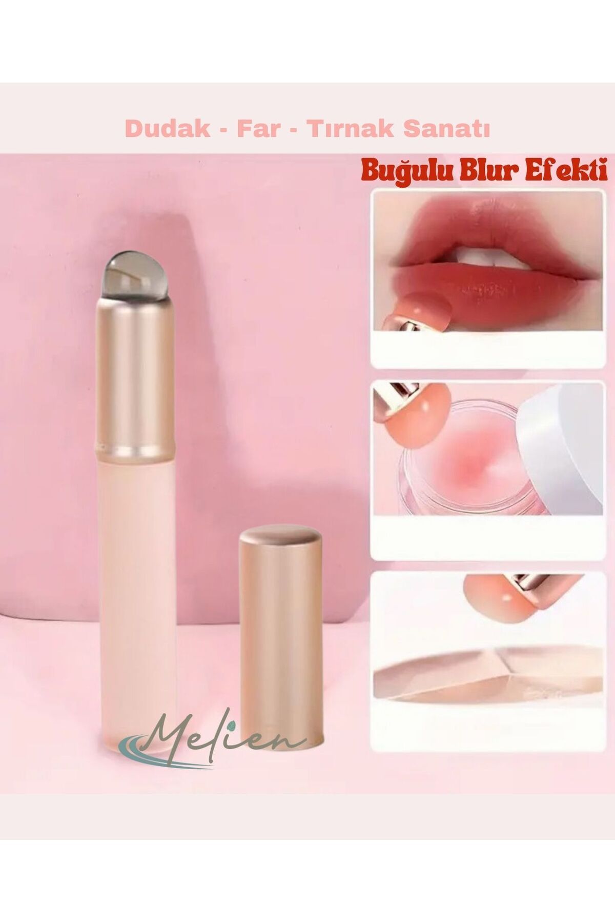 Melien-Silicone Lipstick Lip Brush Eye Liner Nail Plump Smooth Exfoliating Coloring Lip Renewal Apparatus 2