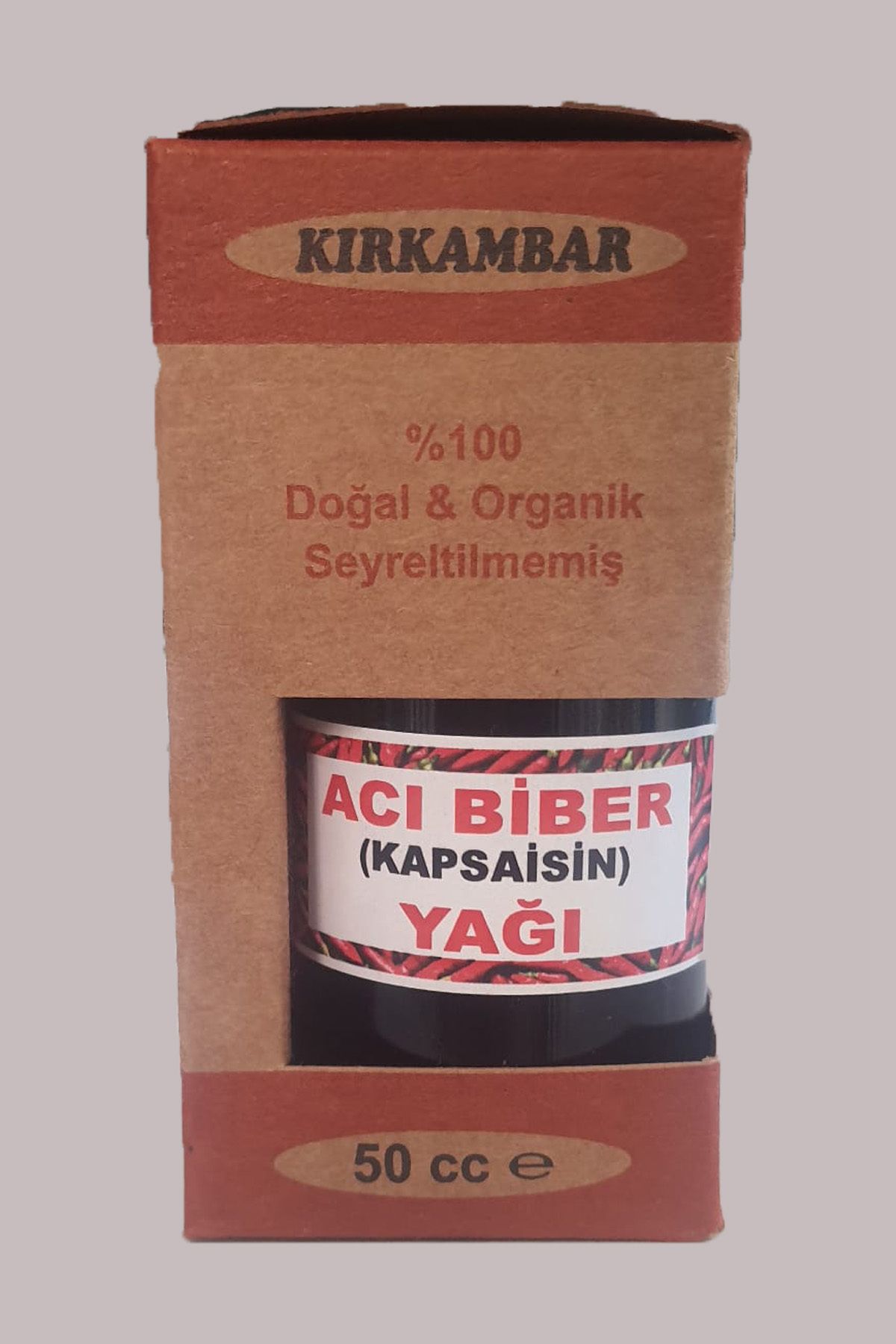 Kırkambar Krem Acı Biber ( Kapsaisin ) Yağı 50 CC