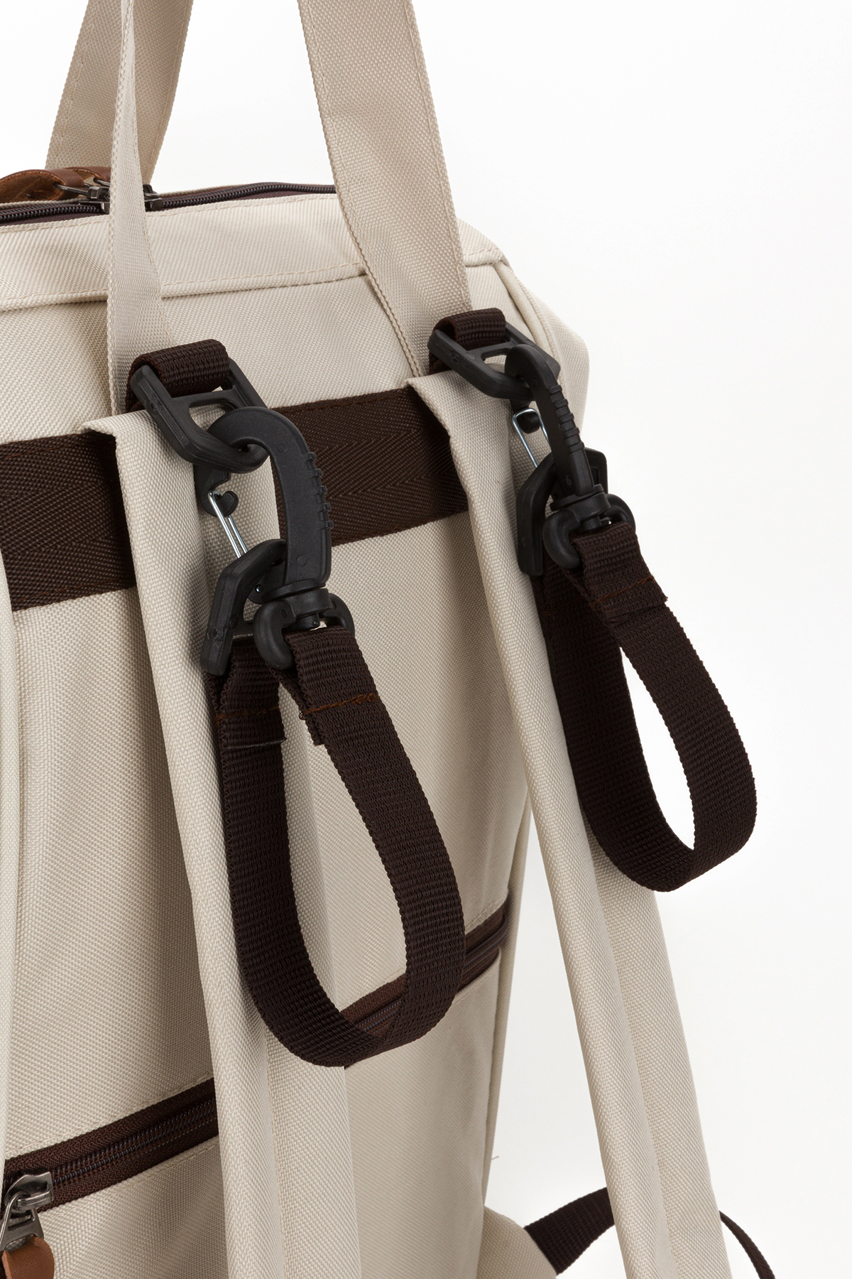 L&M LEGAS MODA Anne Bebek Bakım Sırt Çantası Termal Biberonlu Ve Mommy Bag Anne Bebek Bakım Çantası 2'li Set fotoğrafı 4 (önizleme)