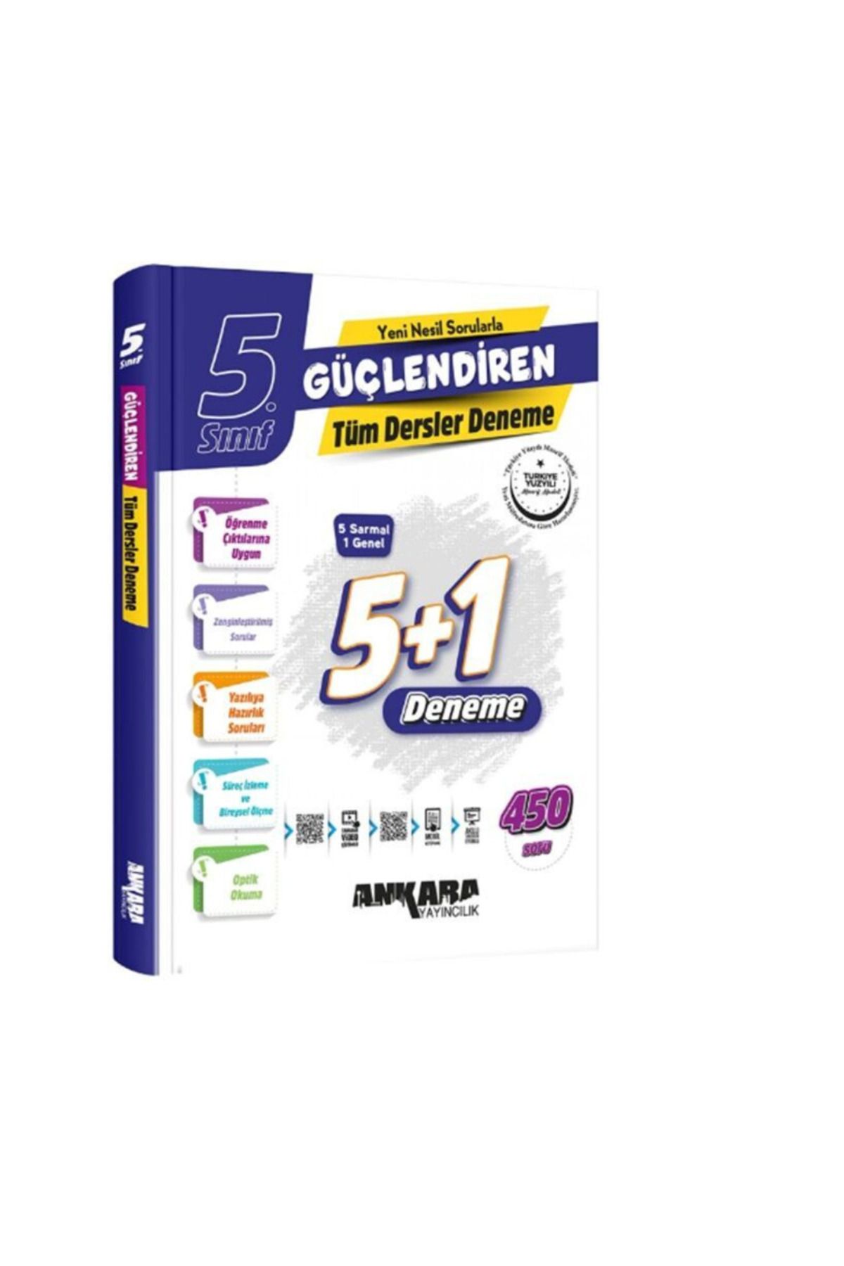 Bes Yayınları Ankara Yaynları 5. Sınıf Tüm Dersler Güçlendiren Denemeleri