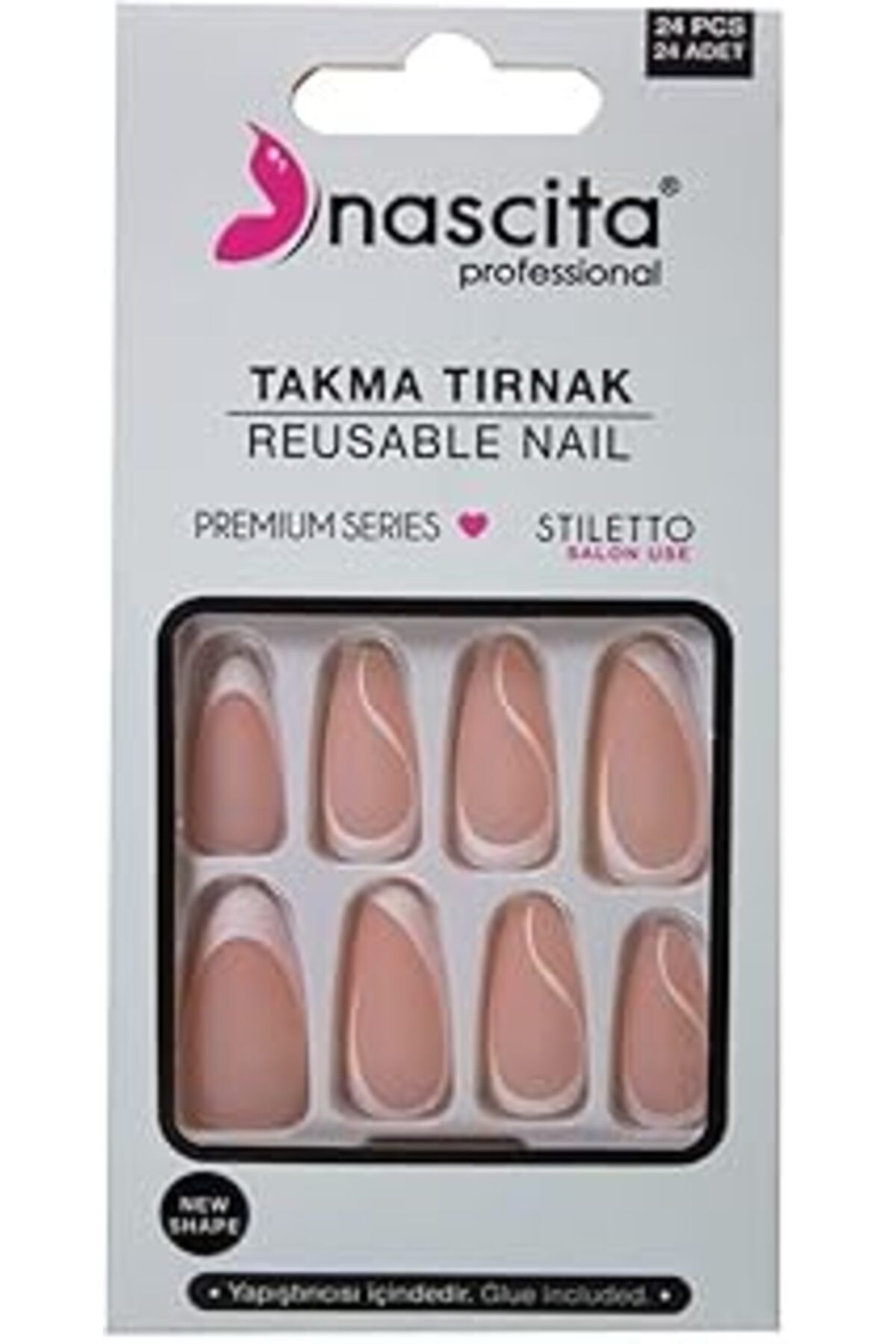 Genel Markalar Mat Stiletto Tırnak - 204