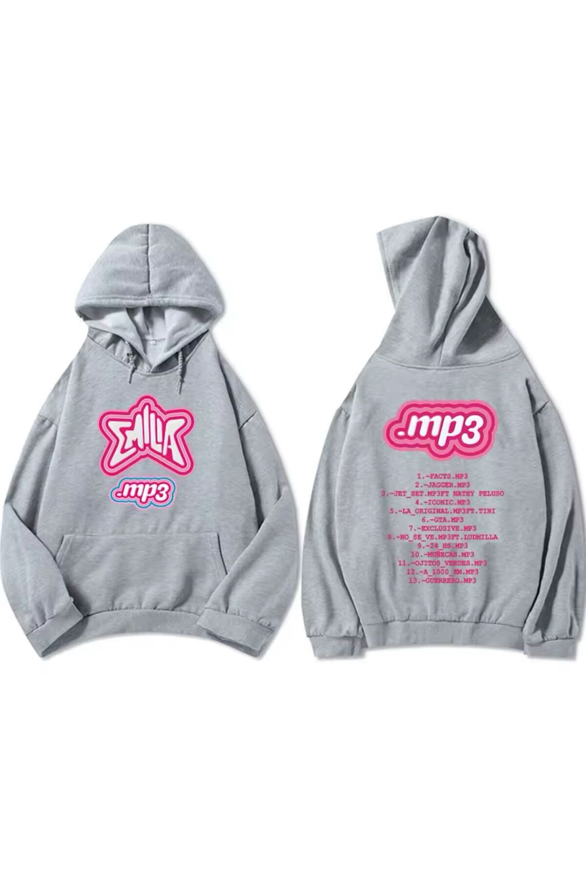 Aesthia Emilia Music Kapüşonlu Sweatshirt