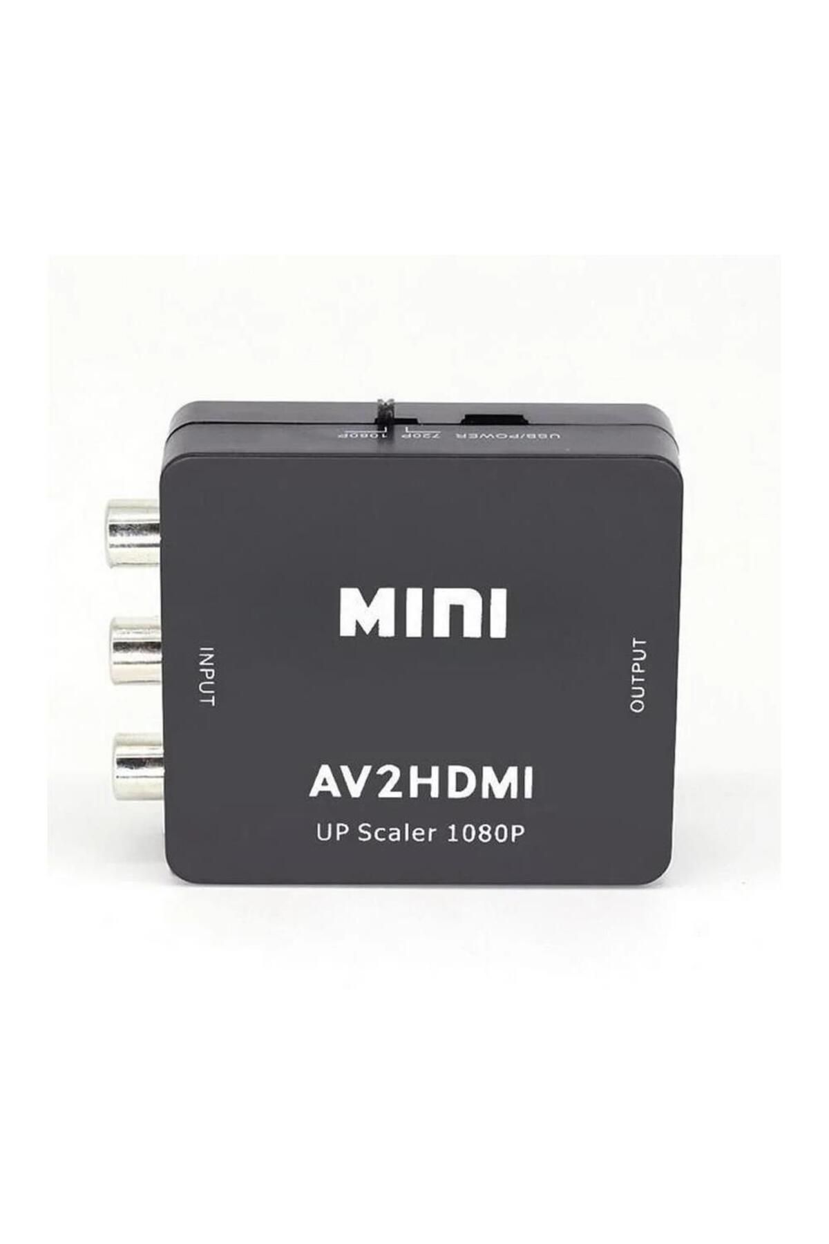 StarkTech Mini 2AVHDMI 2AV To HDMI Full HD 1080 Video Çevirici