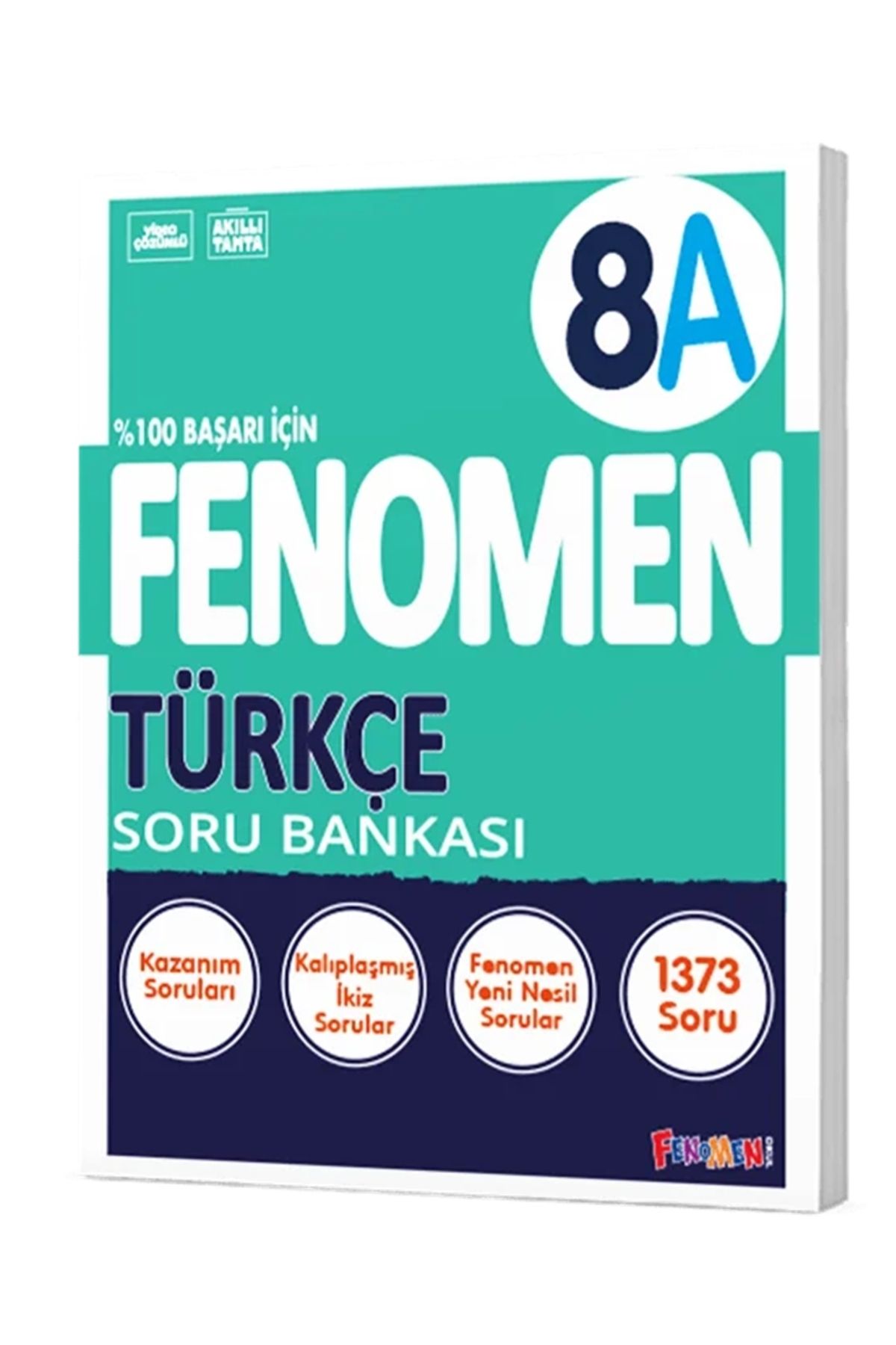 Fenomen Yayıncılık 2024-2025 Müfredat Yeni Nesil 8.Sınıf A Serisi Türkçe Soru Bankası