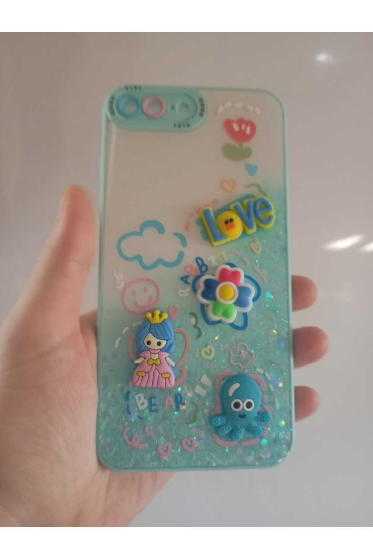 Soffany Iphone 7/8 Plus Yapışkan Karikatürlü Kılıf