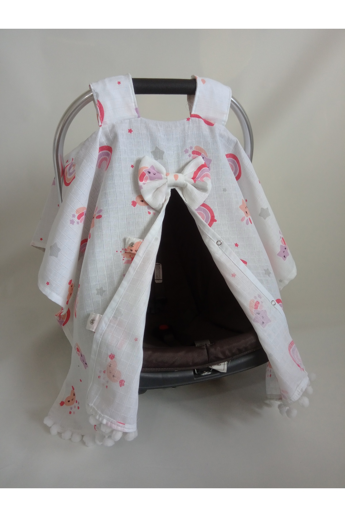 Wenaris % 100 pamuk muslin puset örtüsü fotoğrafı 2 (önizleme)