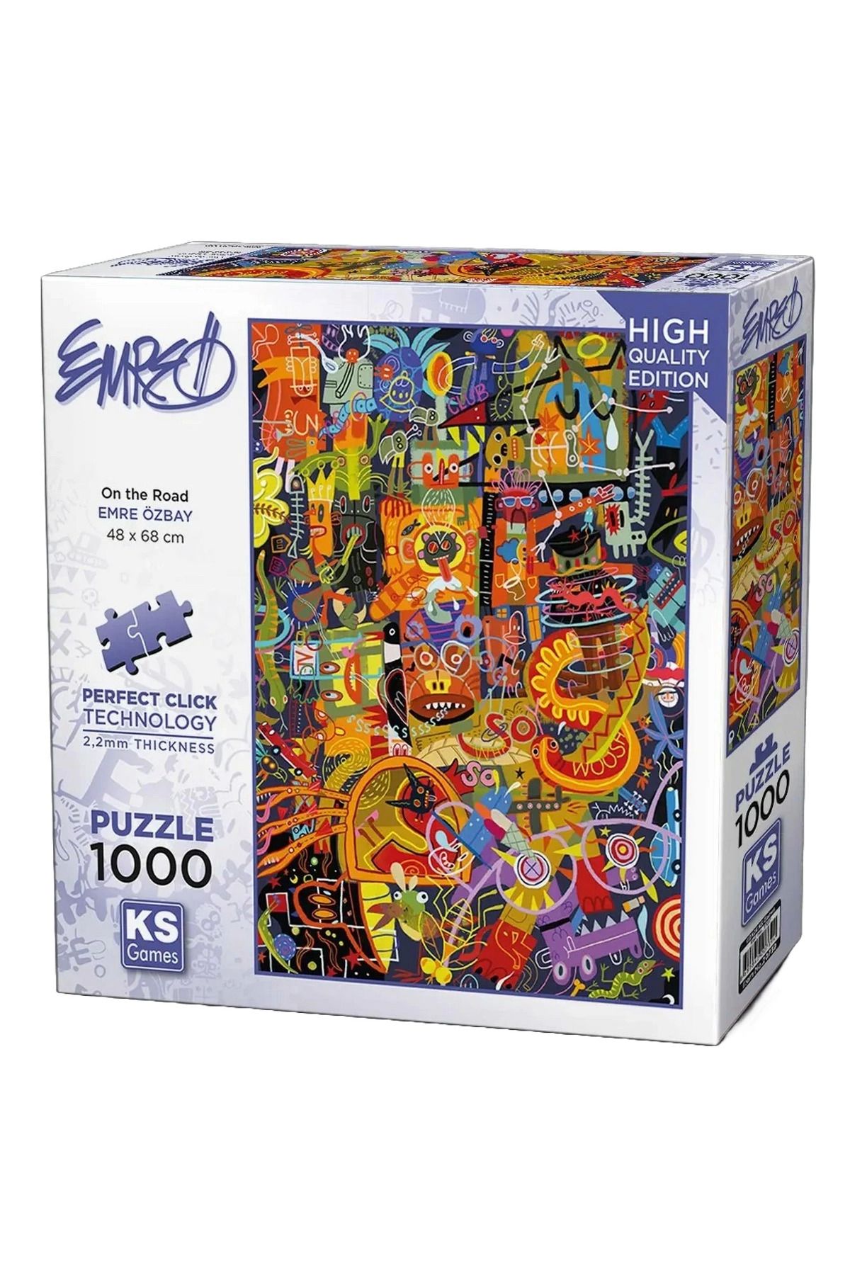 SLNN Ks Games On The Road Puzzle 1000 Parça 20739