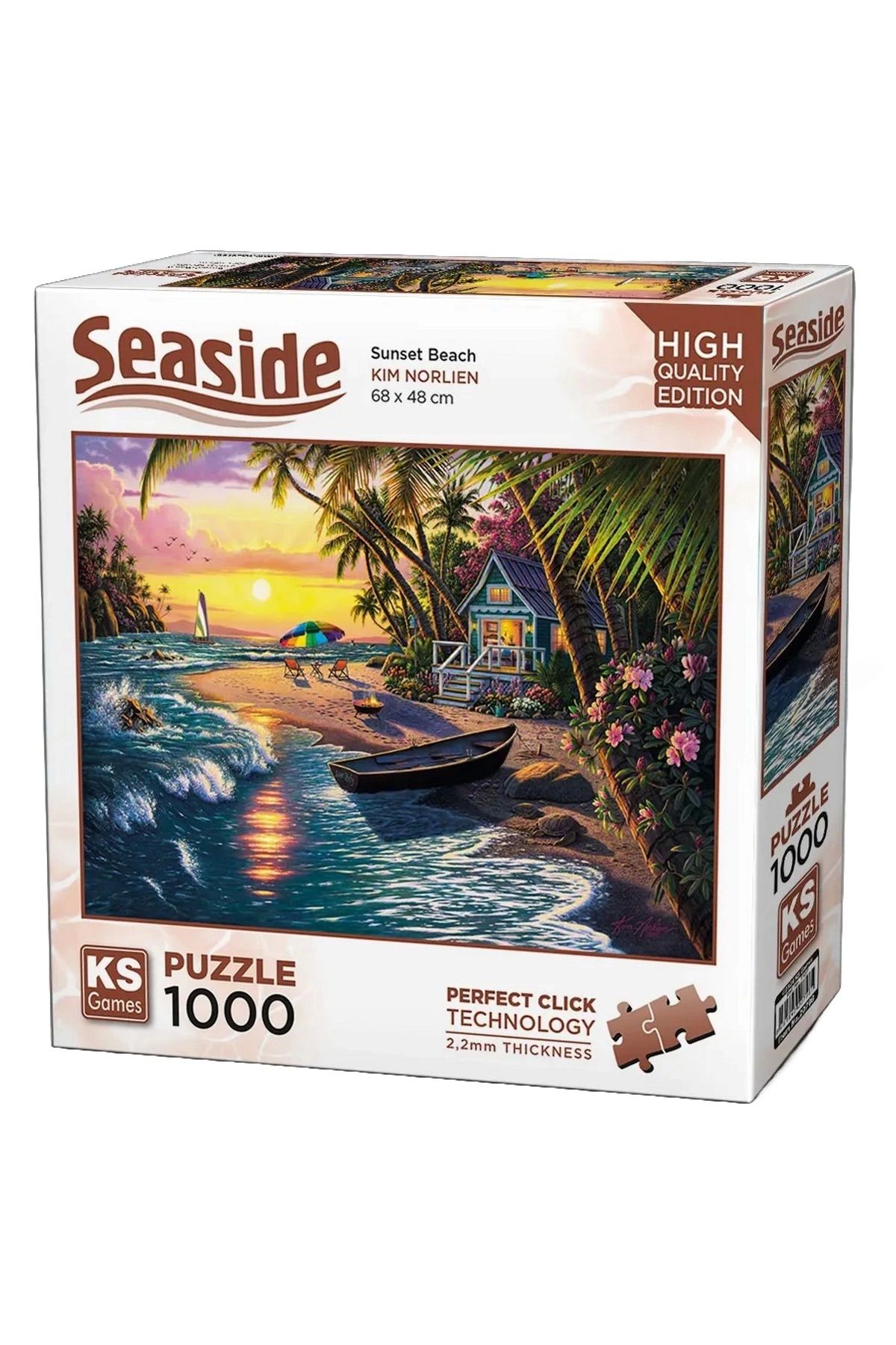 SLNN Ks Games Sunset Beach Puzzle 1000 Parça 20798