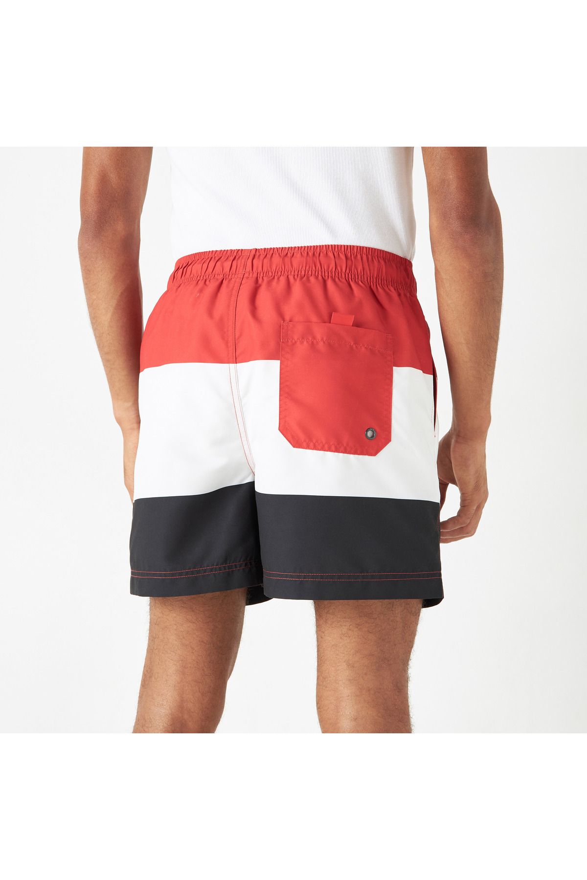 Kappa-Colourblock Swim Shorts With Drawstring Closure And Pockets 3