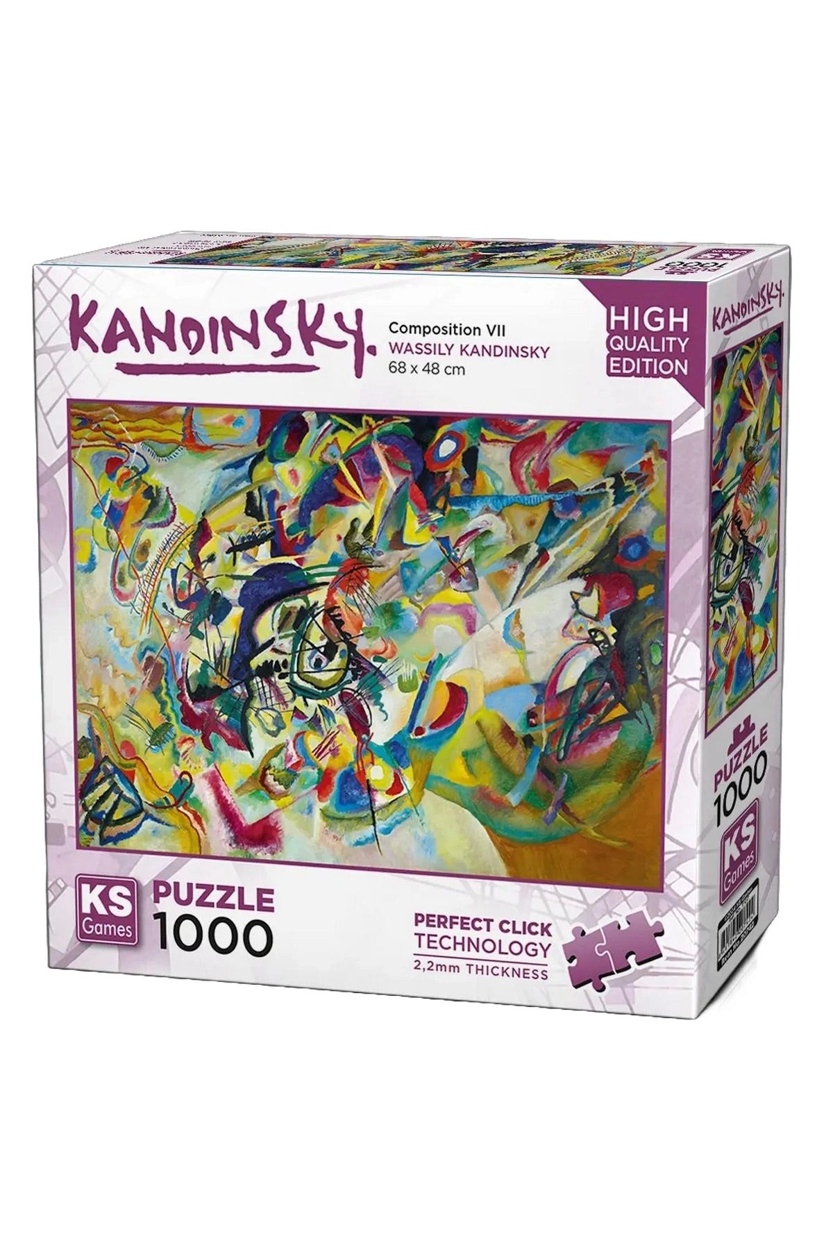 SLNN Ks Games Kandinsky: Composition Vi Puzzle 1000 Parça 20742