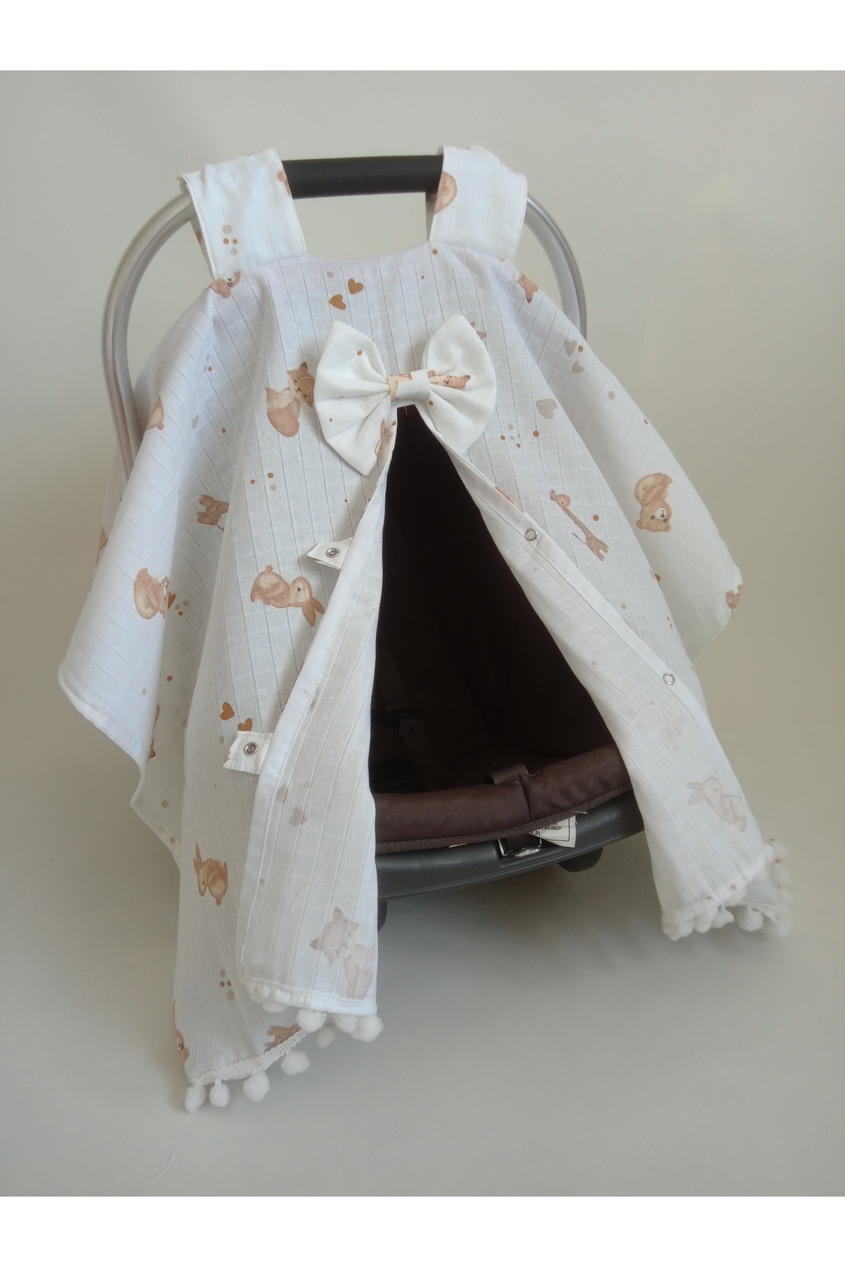 Wenaris % 100 pamuk muslin puset örtüsü fotoğrafı 2 (önizleme)