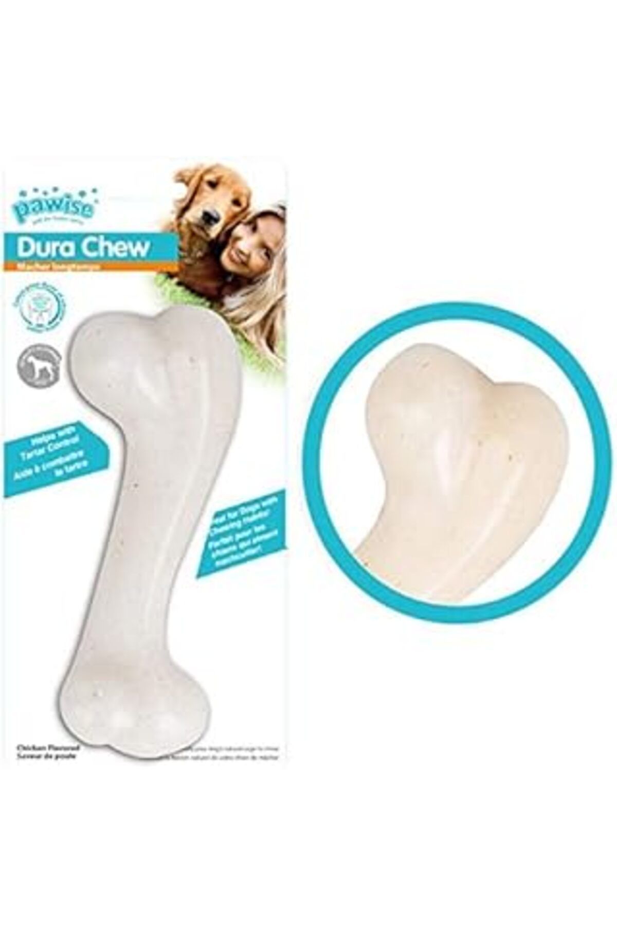 robotrend Chew Tavuk Aromalı Köpek Kemiği 15,5 Cm