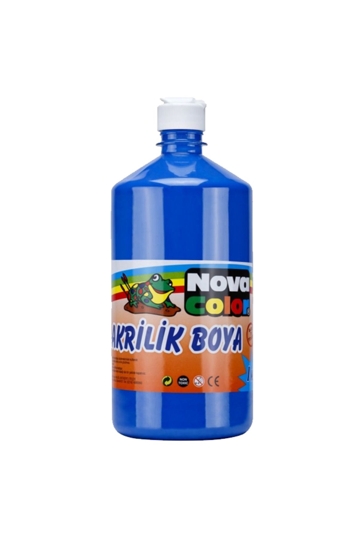 Nova Color Akrilik Boya 1 KG Mavi NC-223