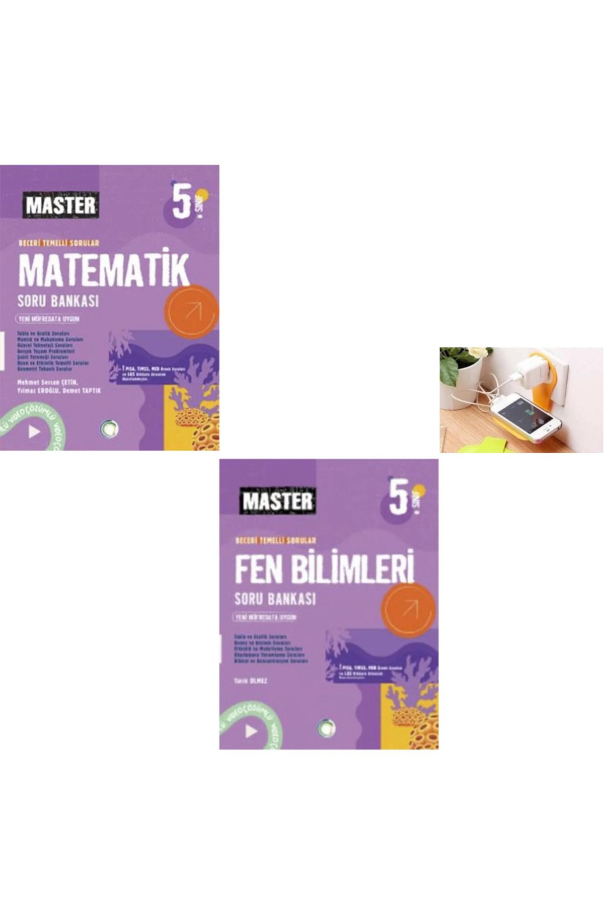 Okyanus Yayınları 5.sınıf Master Matematik ve Fen Bilimleri Soru Bankası(2024-2025 YENİ KAPAK YENİ BASKIDIR)