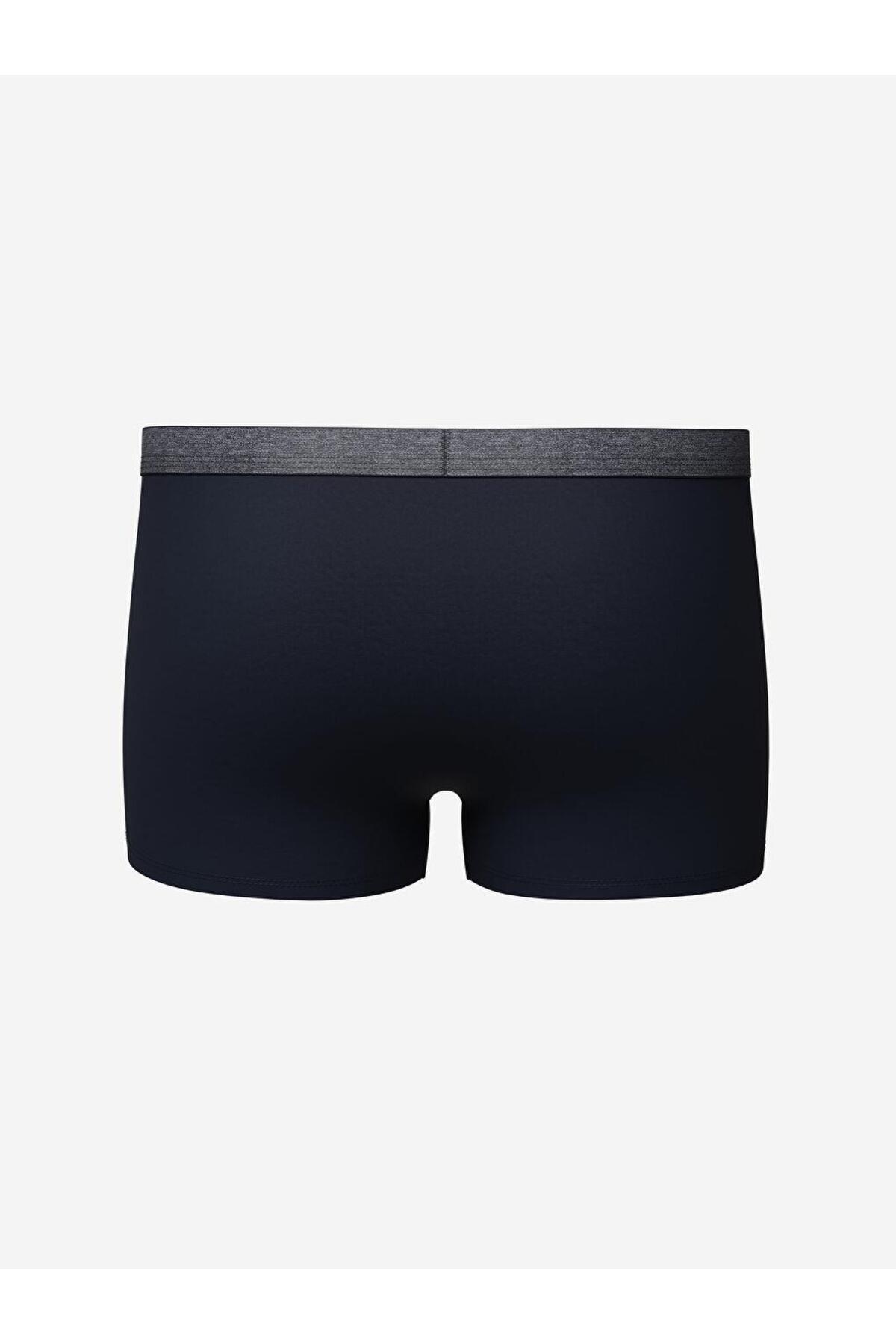 LC Waikiki-Standard Mold Cotton Flexible Men's Boxers 3-Piece 3