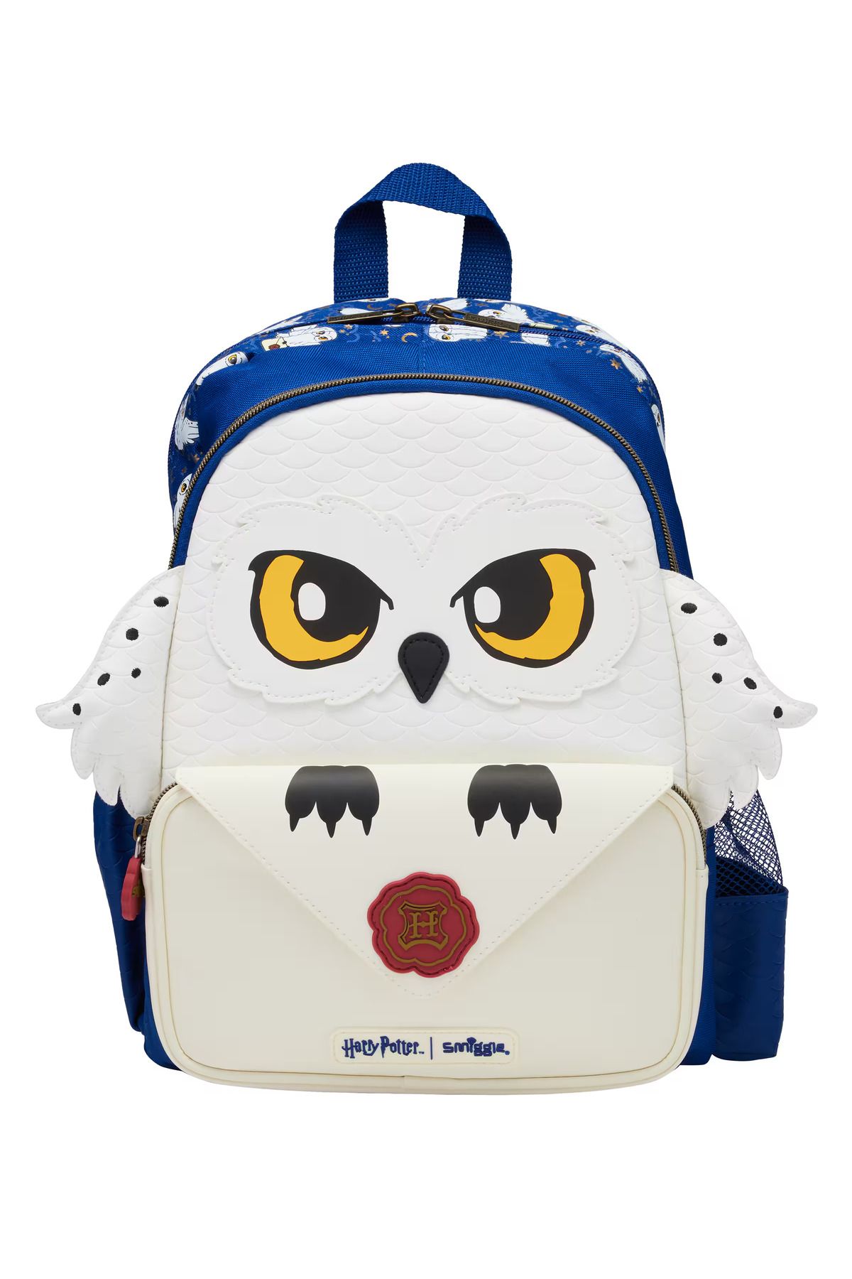 SMIGGLE HARRY POTTER HEDWIG KARAKTER 3 BOYUTLU APLİKELİ SIRT ÇANTASI