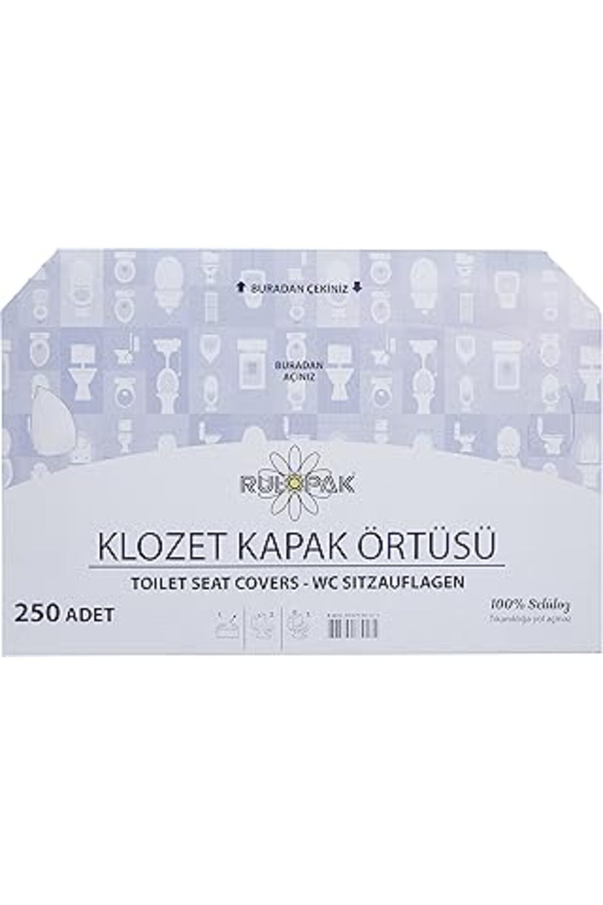 Epatim Rulopak R-2613 Klozet Kapak Örtüsü