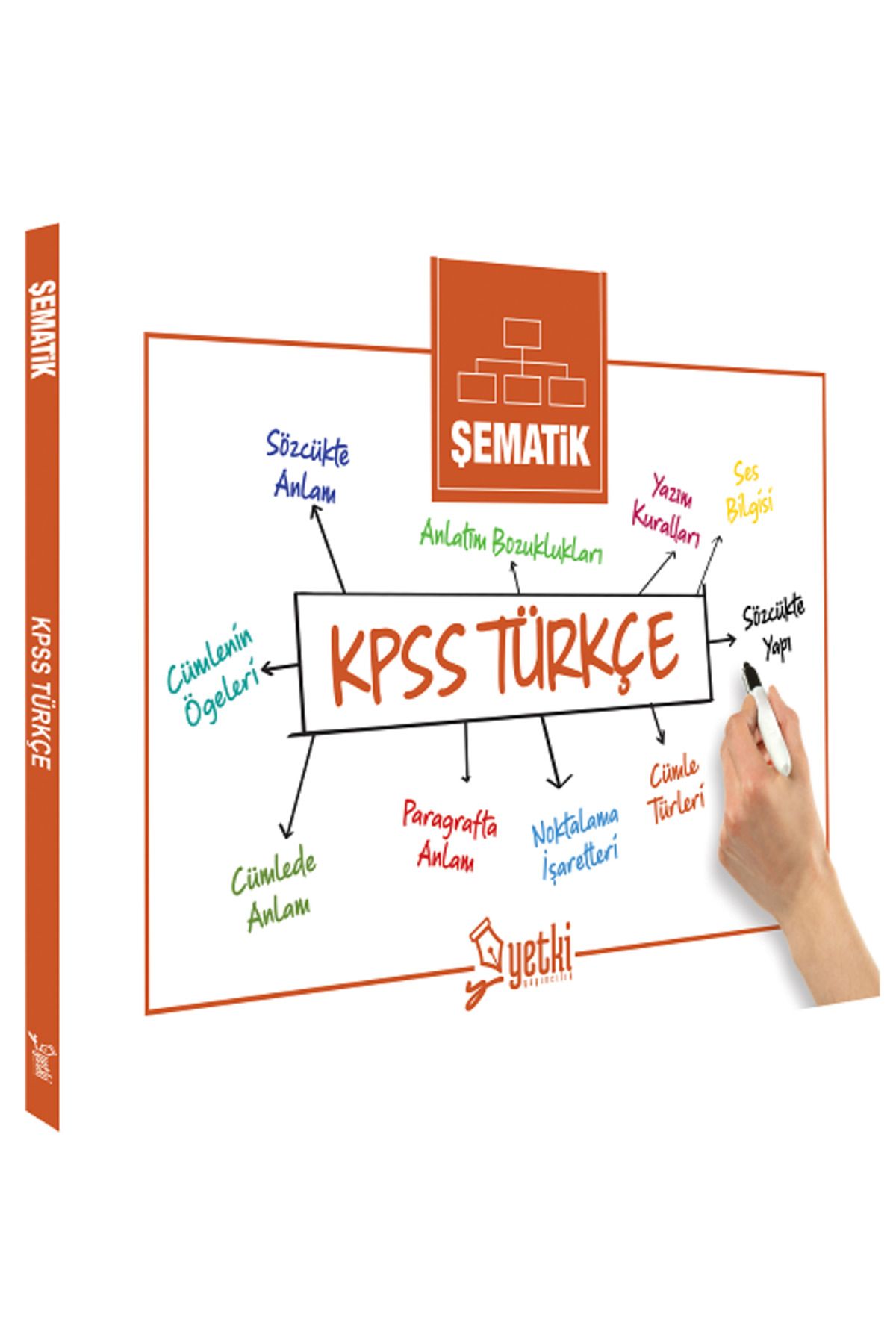 Yetki Yayıncılık Yetki KPSS Şematik Türkçe