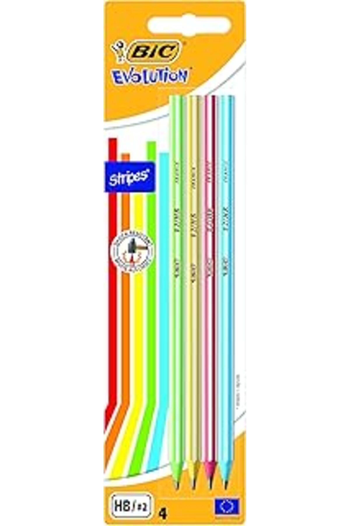 nerede bulurum Bic Evolution 646 Kurşun Kalem, 4'Lü Blister