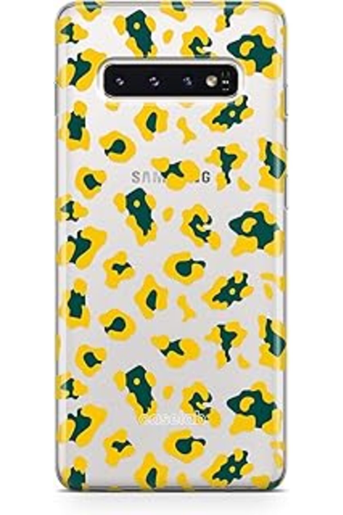 nerede bulurum Caseslab S10 Şeffaf Telefon Kılıfı - Cheetah Yellow