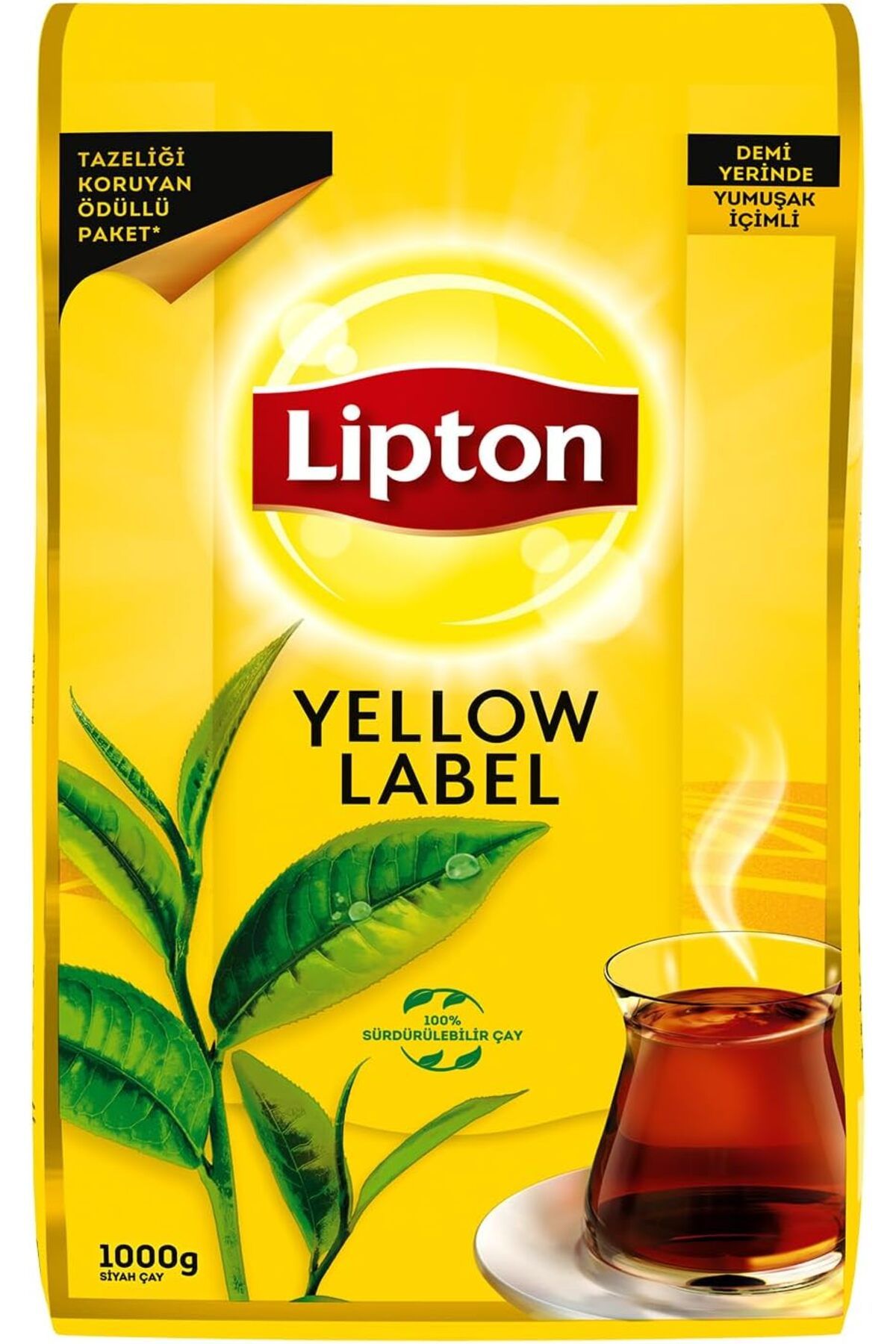 Lipton Yellow Label Dökme Çay 1000grx 2 Adet