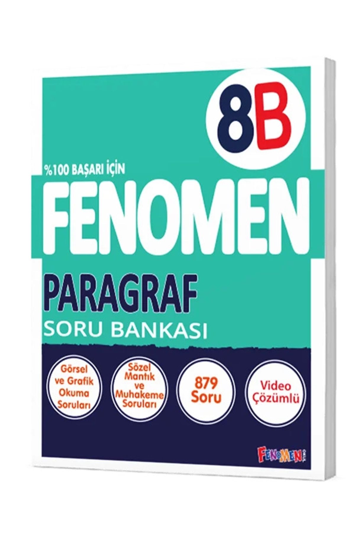 Fenomen Yayıncılık 2024-2025 Müfredat Yeni Nesil 8.Sınıf B Serisi Paragraf Soru Bankası