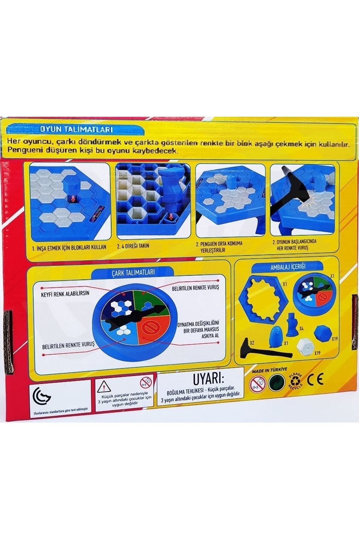 Bundera-Penguin Ice Castle Ice Breaking Game Ice Trap Intelligence And Strategy Game Penguin Dropping Game V2 6