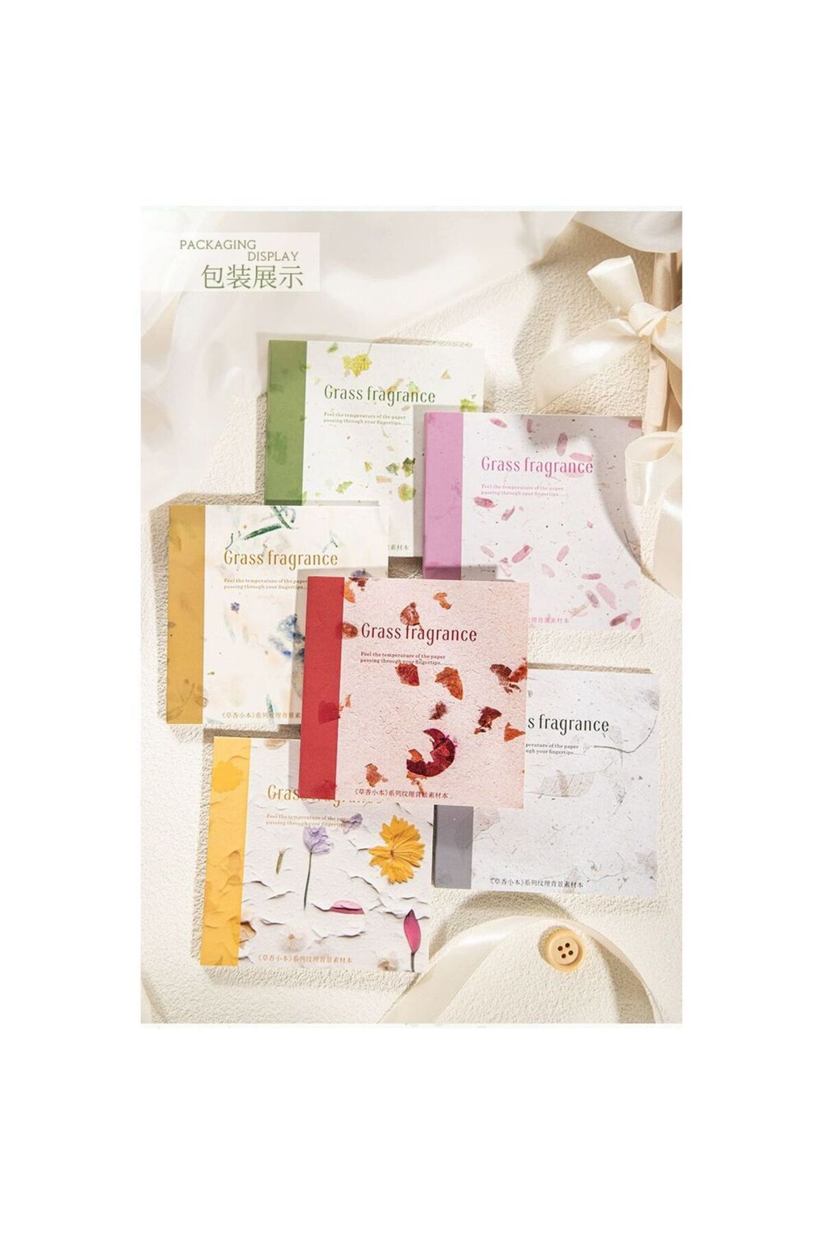 İthal W3-30 sayfa çiçekli scrapbook kagıdı - Numara : 6