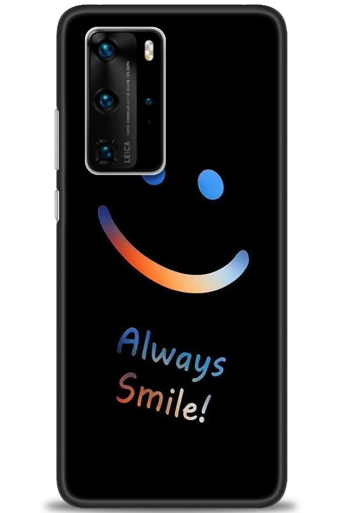 CooperTech Huawei P40 Pro İle Uyumlu HD Baskılı Silikon Kılıf - Baskılı FullHDTasarımlar  - 479