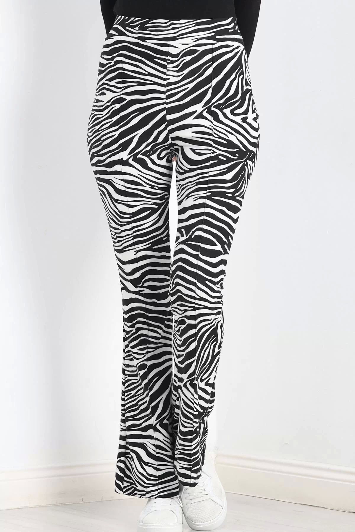 ufukmoda Desenli İspanyol Pantolon Zebra - 20549.1595.