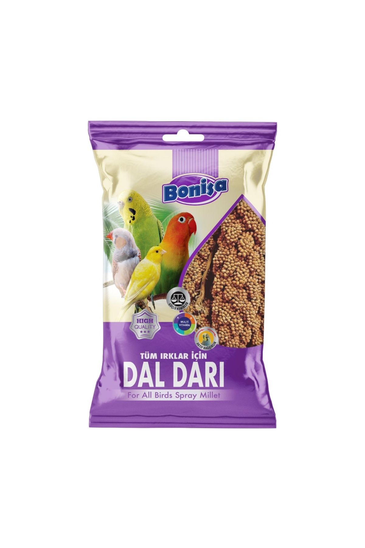 AtikCamp Bonisa Doğal Dal Darı Kuş Yemi 120 Gr