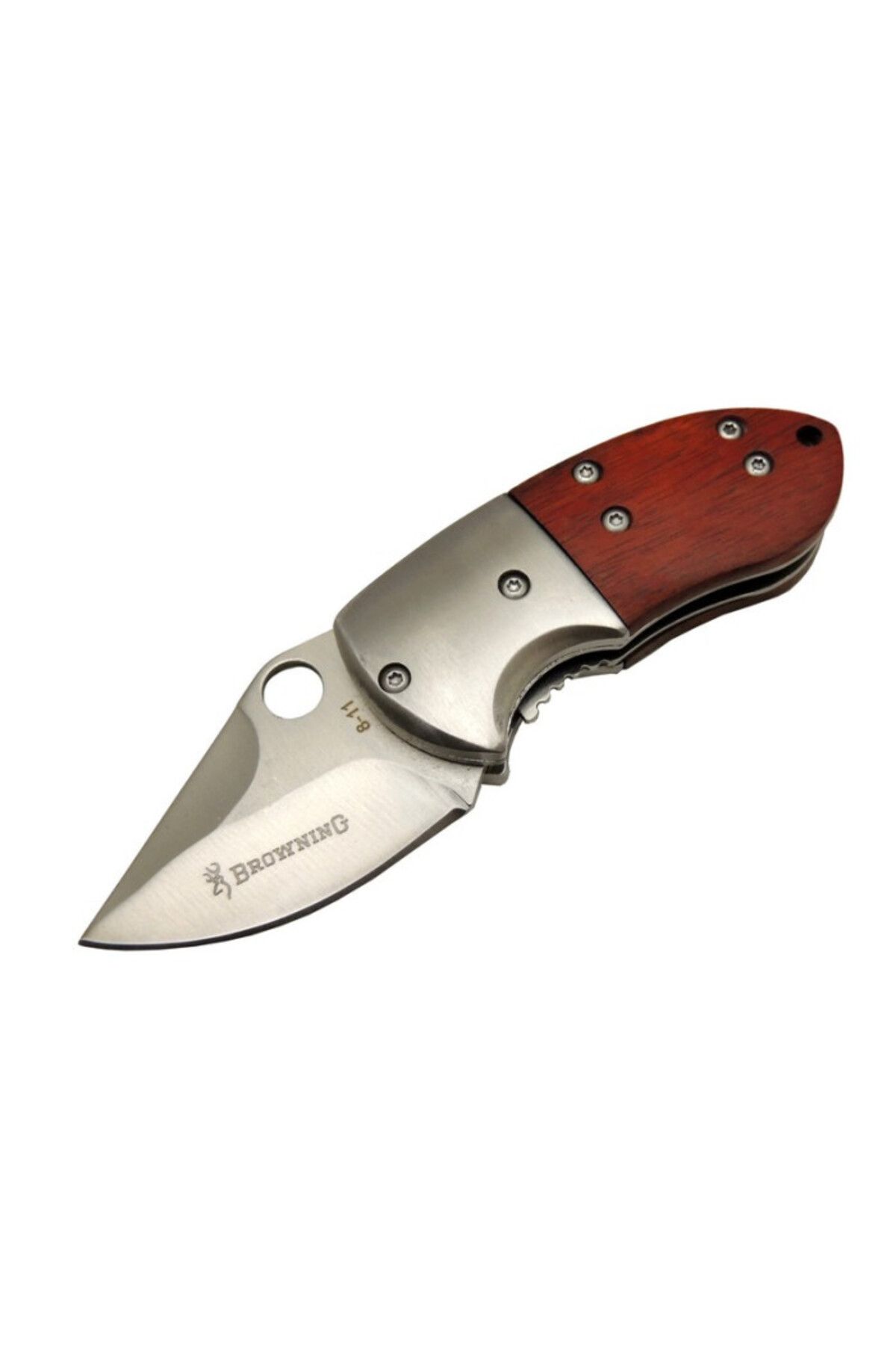 evimdeyokyok Browning 8-11 Çakı Ahşap Mini 11,5 cm TdrTR