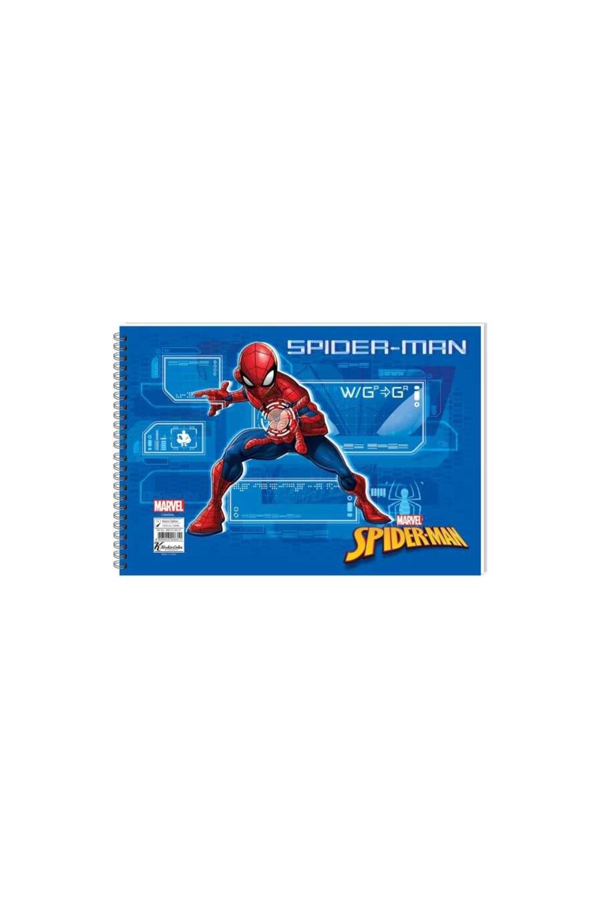 Keskin Spiderman Resim Defteri 15 Yaprak 17x24 CM