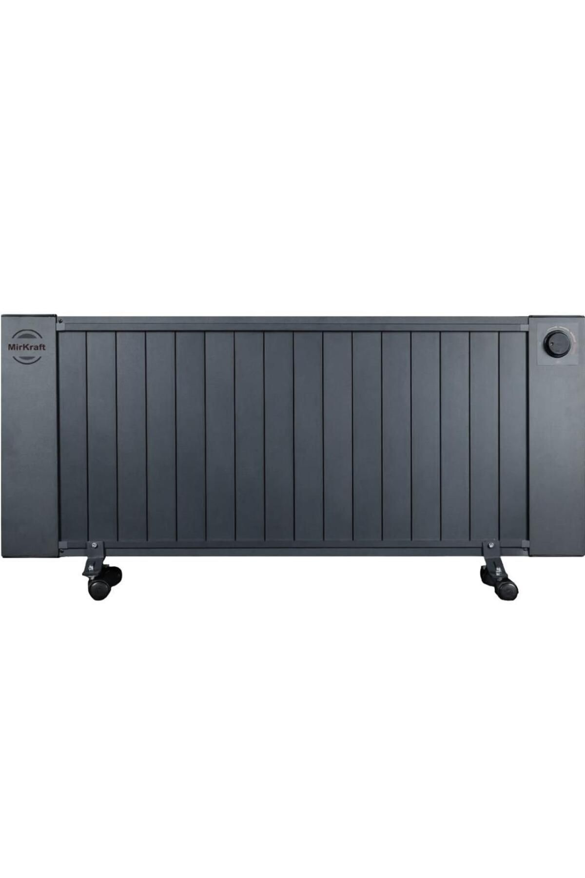 Mirkraft 1250×500 Termostat Kontrollü Elektirikli Radyatör Petek Isıtıcı - Antrasit