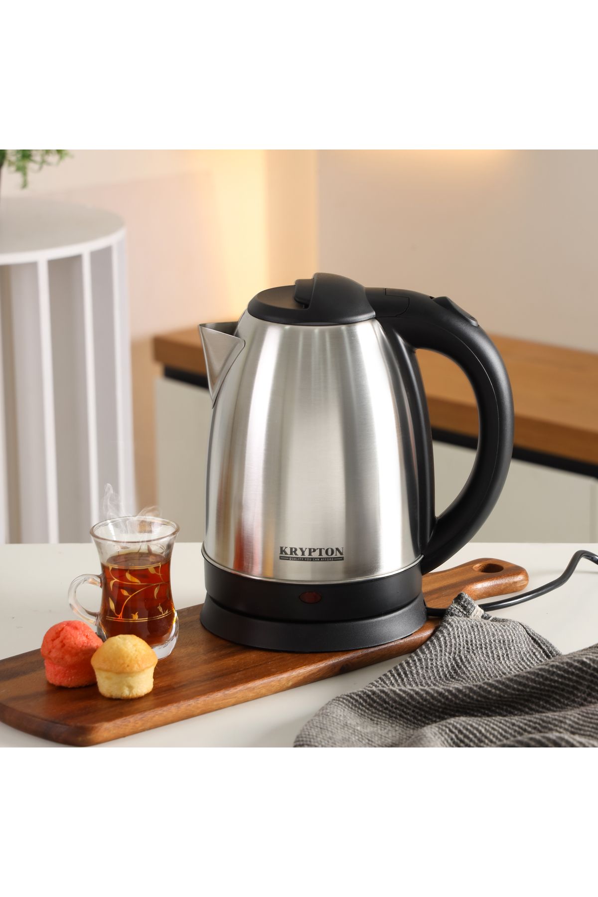 KRYPTON-Stainless Steel Electric Kettle | 1.8 L | 1500 W 4