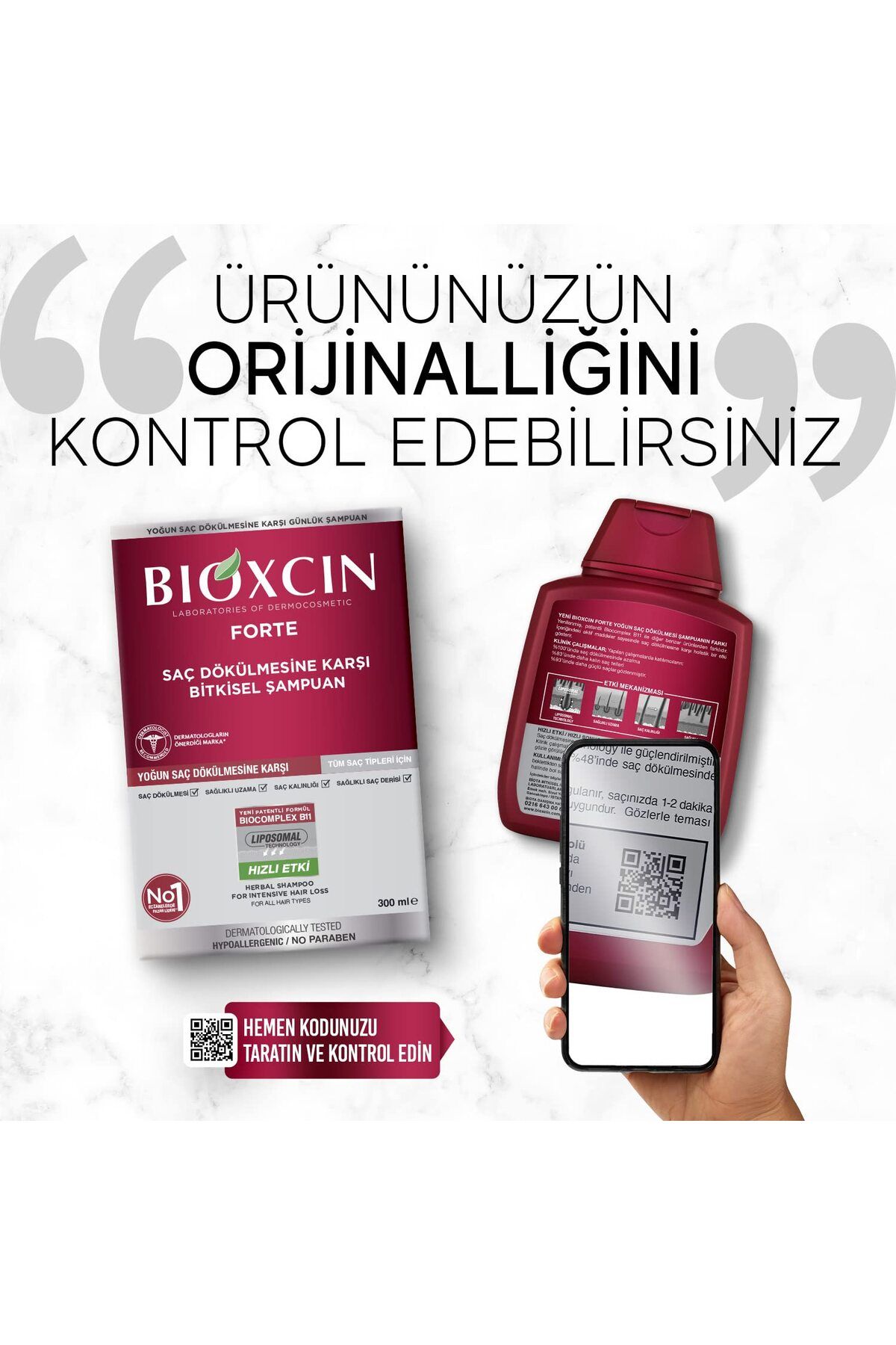 Bioblas-BIOXCIN FORTE Shampoo gegen intensiven Haarausfall – Effektiv & schnell – Mit Bio Complex B11 2